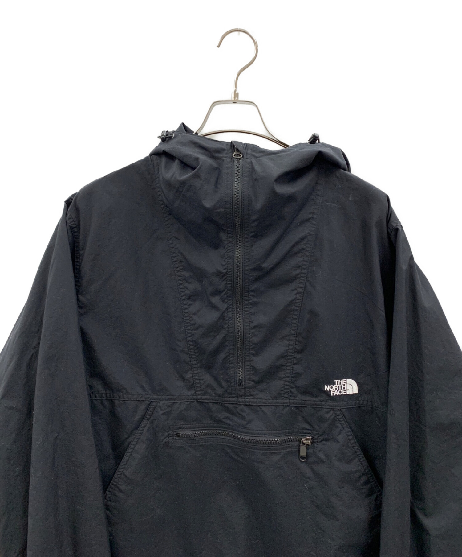 THE NORTH FACE (ザ ノース フェイス) コンパクトアノラック ブラック サイズ:L