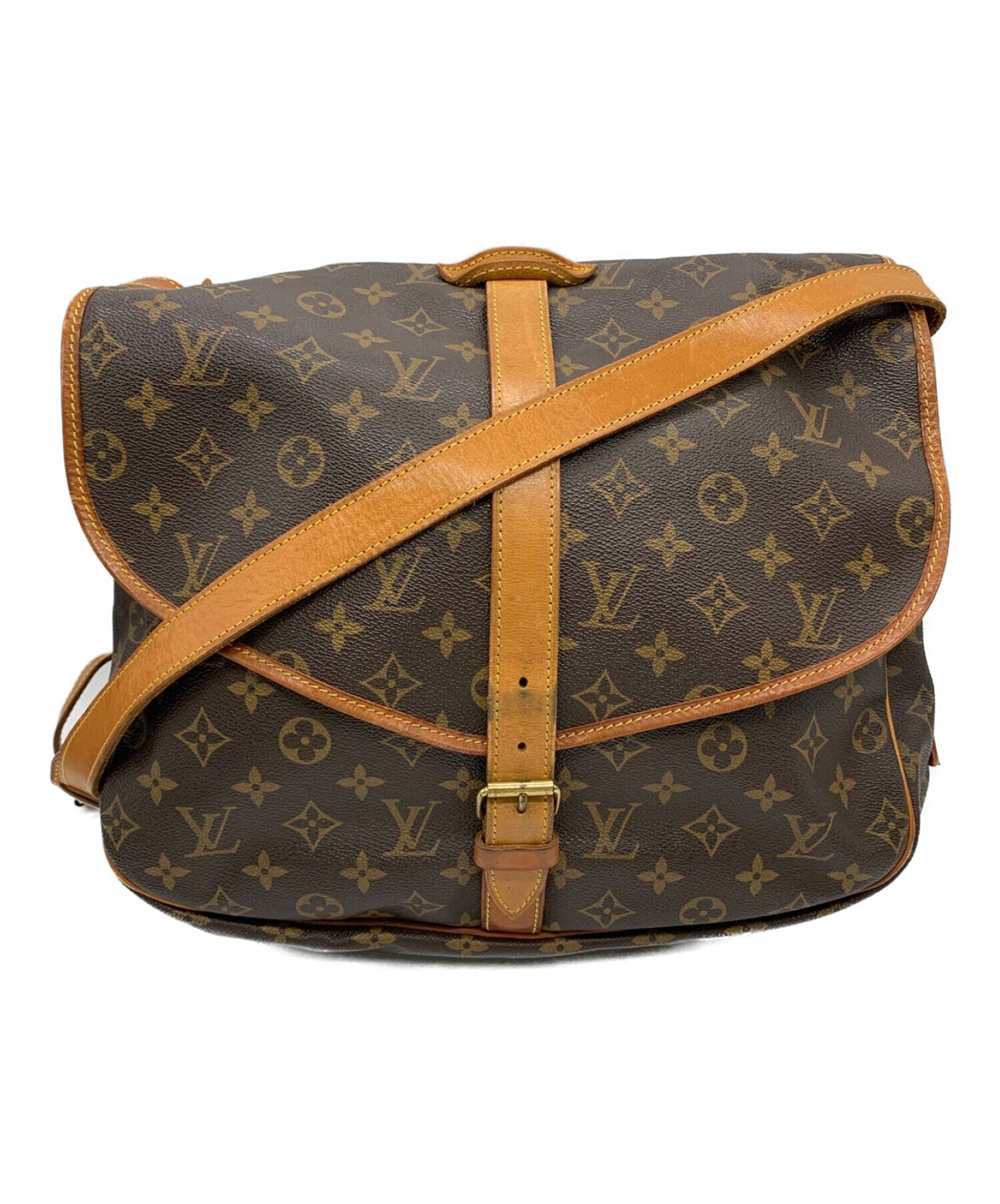 中古・古着通販】LOUIS VUITTON (ルイ ヴィトン) ソミュール35 ブラウン サイズ:35｜ブランド・古着通販  トレファク公式【TREFAC FASHION】スマホサイト