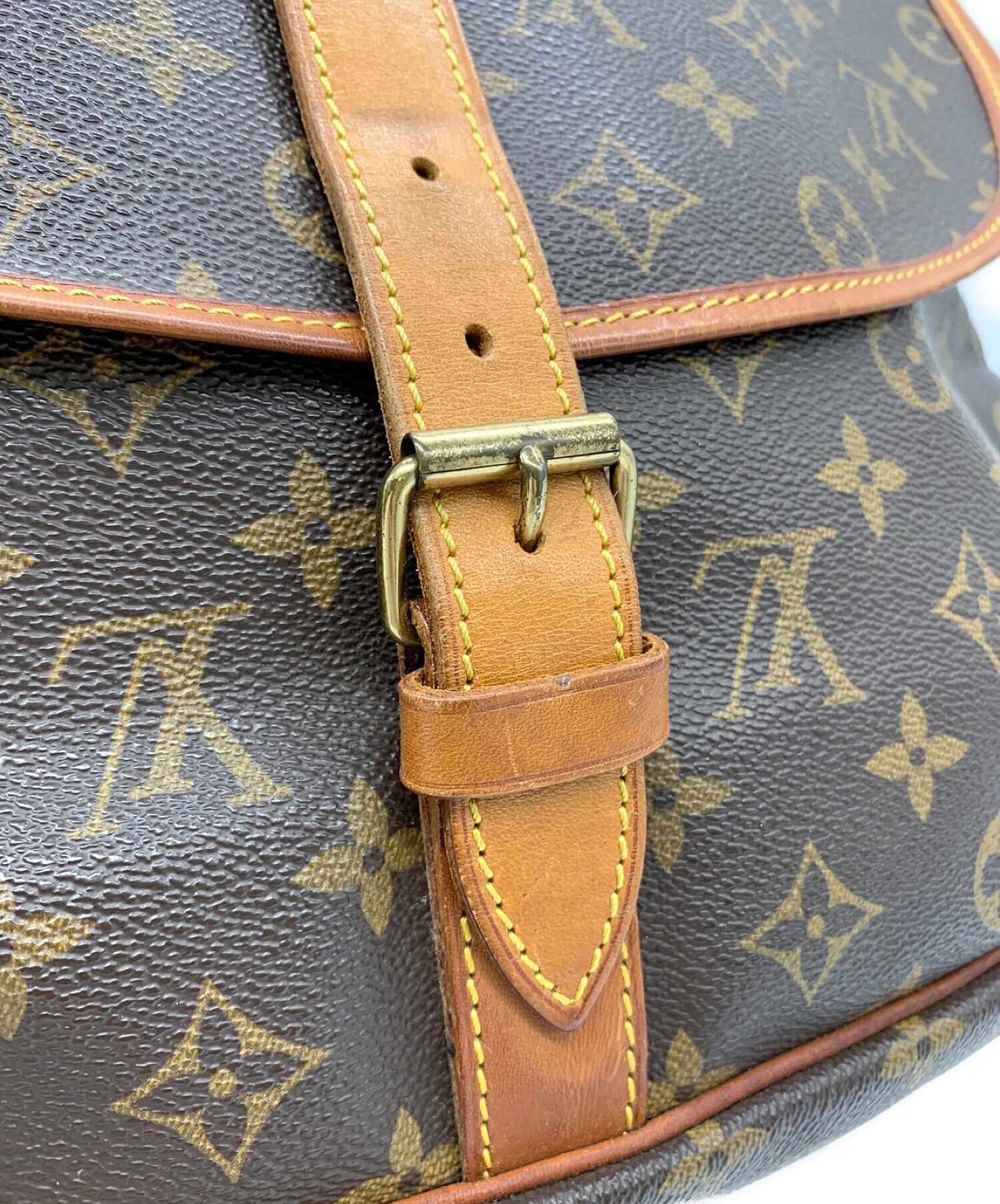 中古・古着通販】LOUIS VUITTON (ルイ ヴィトン) ソミュール35 ブラウン サイズ:35｜ブランド・古着通販  トレファク公式【TREFAC FASHION】スマホサイト