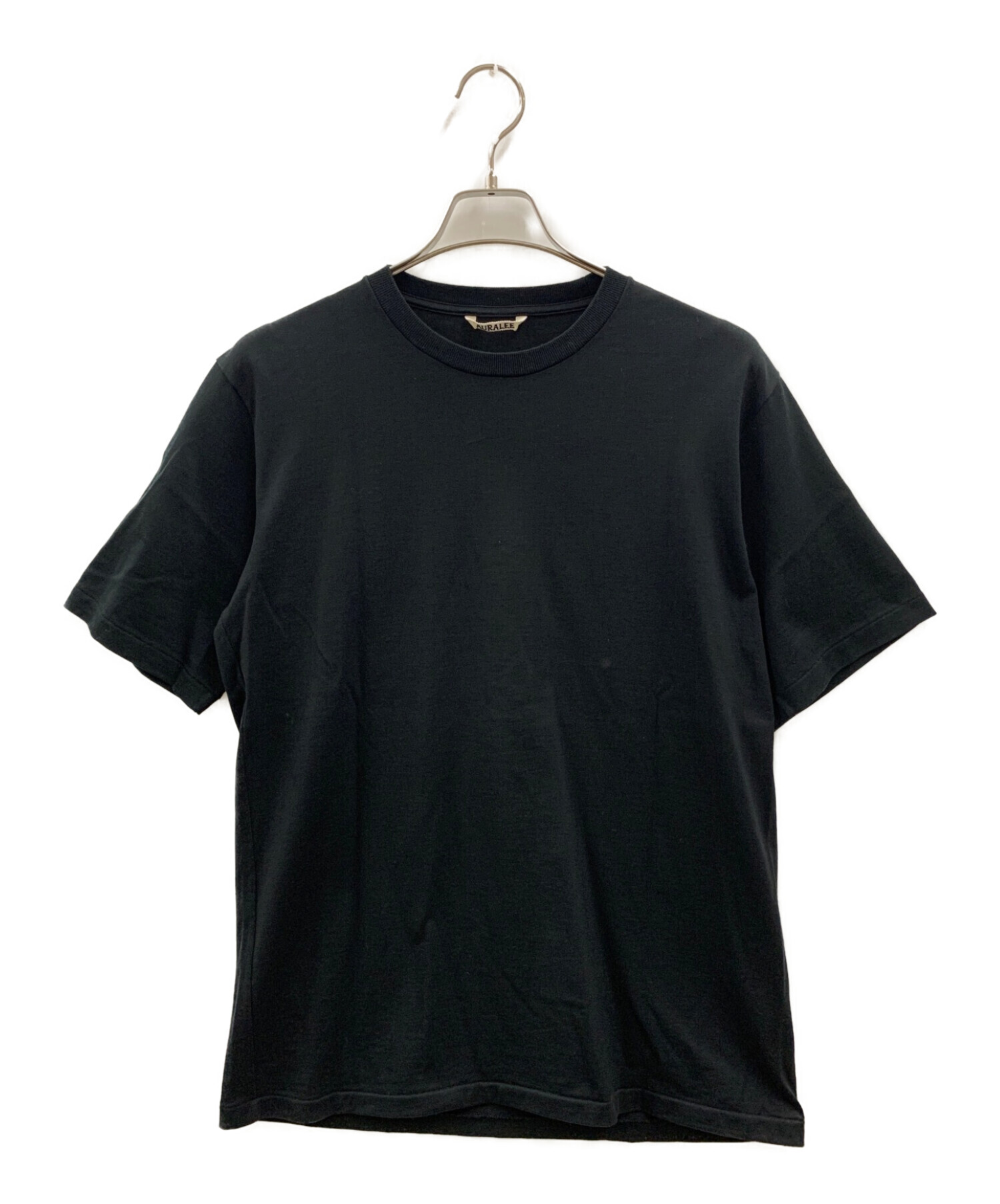 中古・古着通販】AURALEE (オーラリー) Tシャツ ブラック サイズ:S 