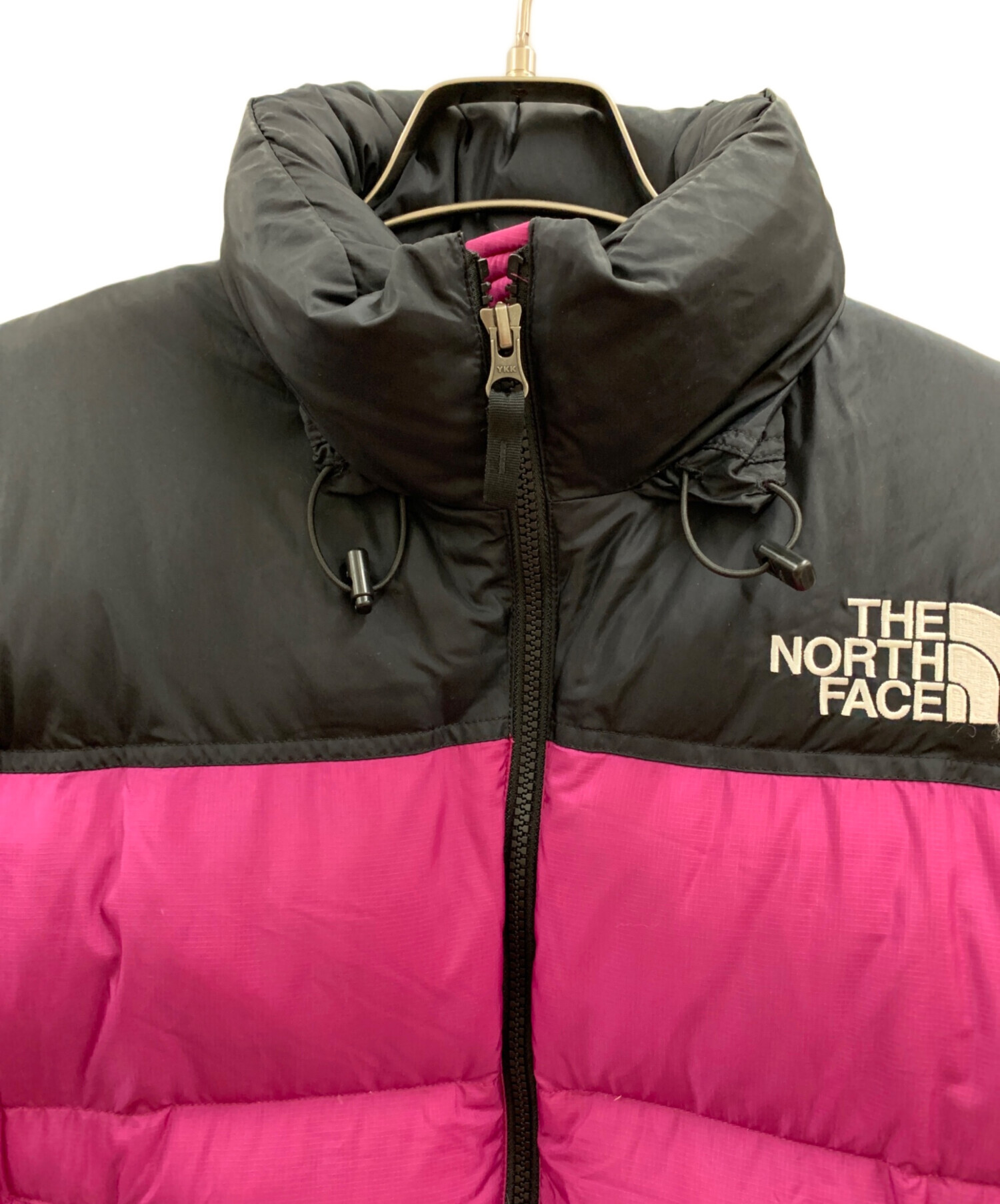 中古・古着通販】THE NORTH FACE (ザ ノース フェイス) ショートヌプシジャケット ブラック×パープル サイズ:S｜ブランド・古着通販  トレファク公式【TREFAC FASHION】スマホサイト