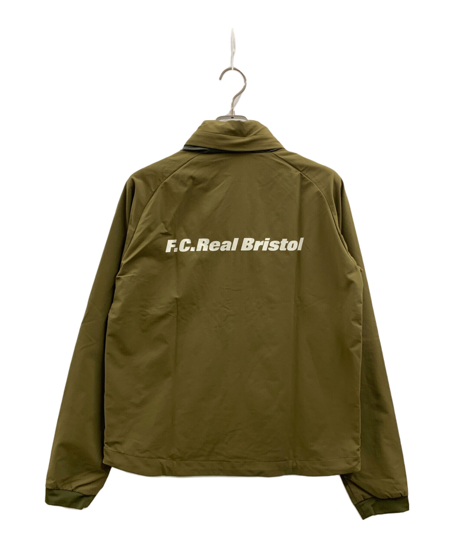 中古・古着通販】F.C.Real Bristol (エフシーレアルブリストル) ストレッチブルゾン グリーン サイズ:M｜ブランド・古着通販  トレファク公式【TREFAC FASHION】スマホサイト