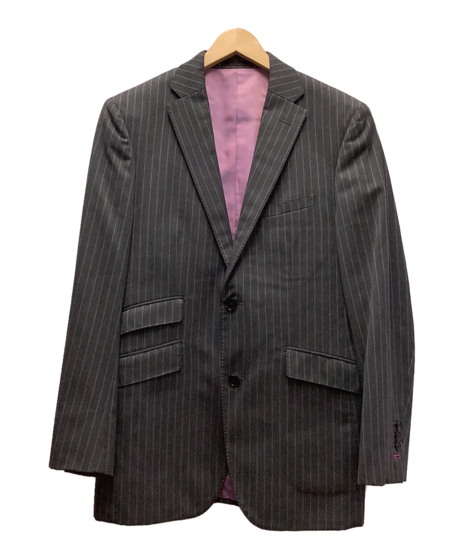 BURBERRY BLACK LABEL (バーバリーブラックレーベル) 2Bスーツ グレー サイズ:38R