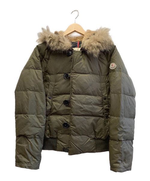 中古・古着通販】MONCLER (モンクレール) ダウンジャケット カーキ