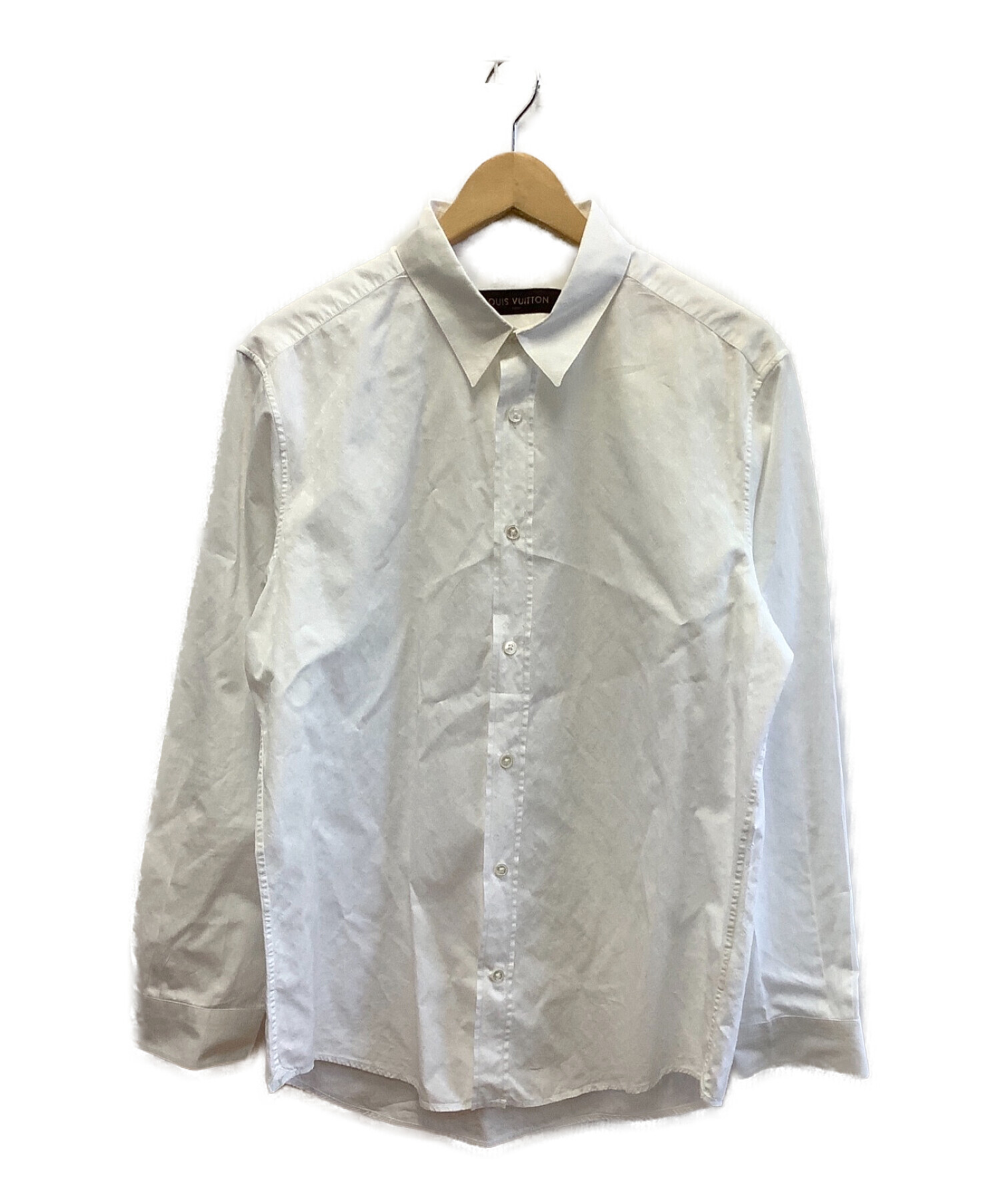 LOUIS VUITTON (ルイ ヴィトン) ドレスシャツ ホワイト サイズ:XL