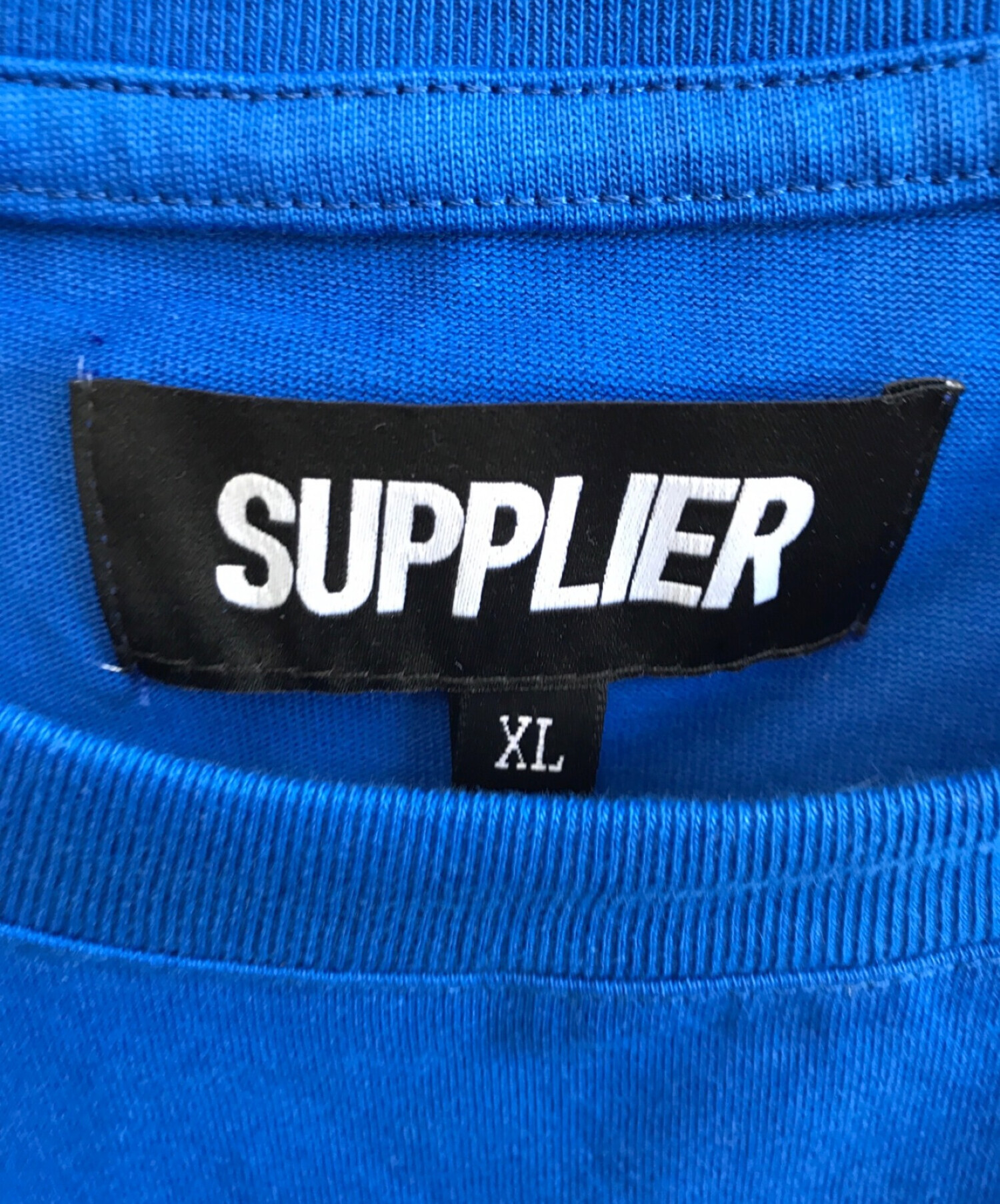 中古・古着通販】SUPPLIER (サプライヤー) Tシャツ ブルー サイズ:XL ...