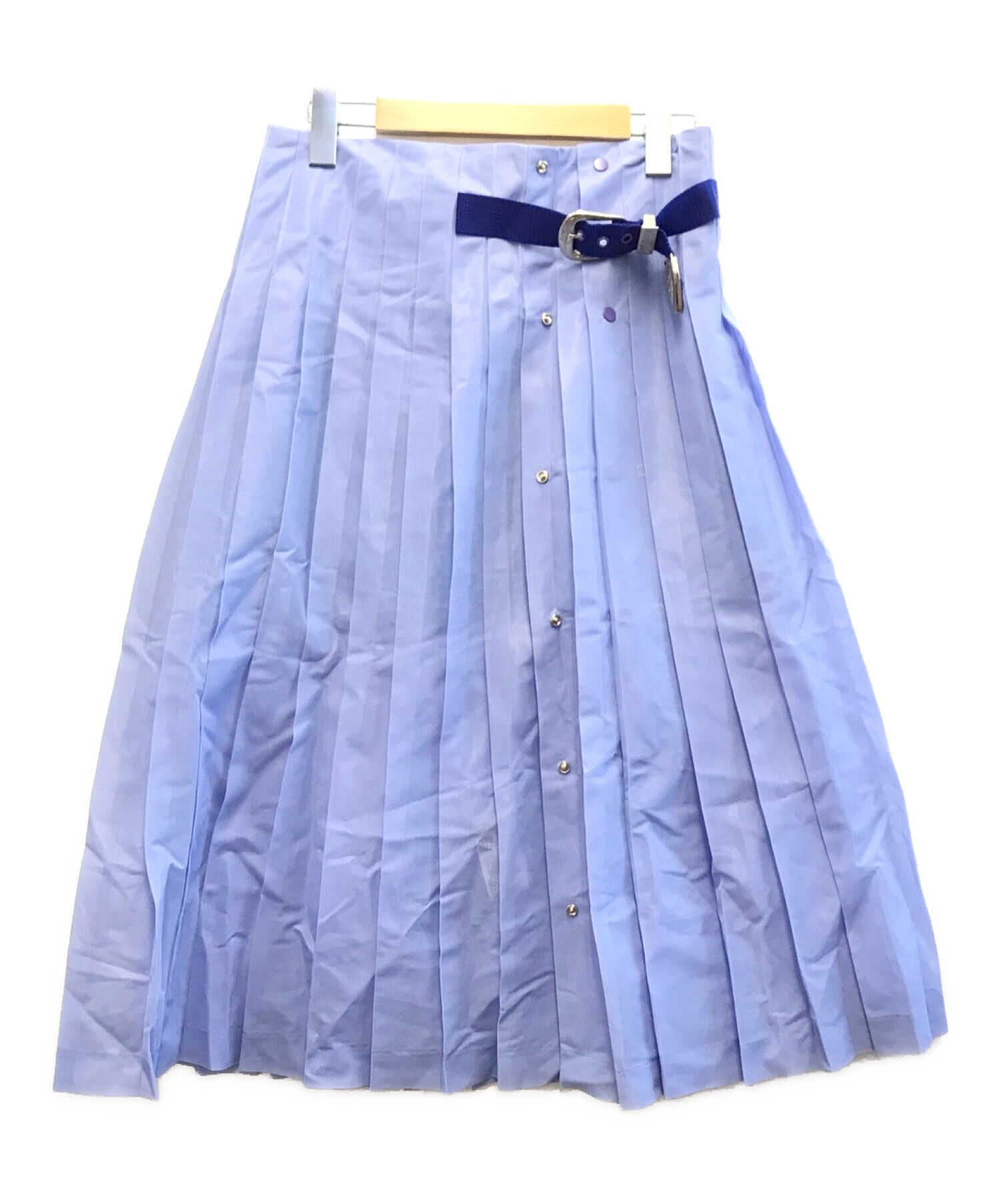TOGA PULLAトーガ スカート ブルー 38 - ひざ丈スカート
