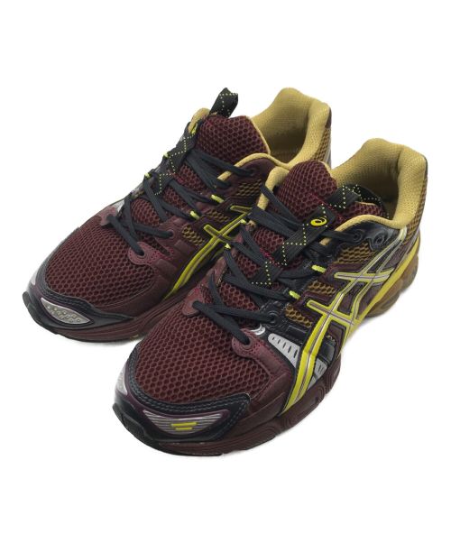 中古・古着通販】asics (アシックス) スニーカー ブラウン×イエロー