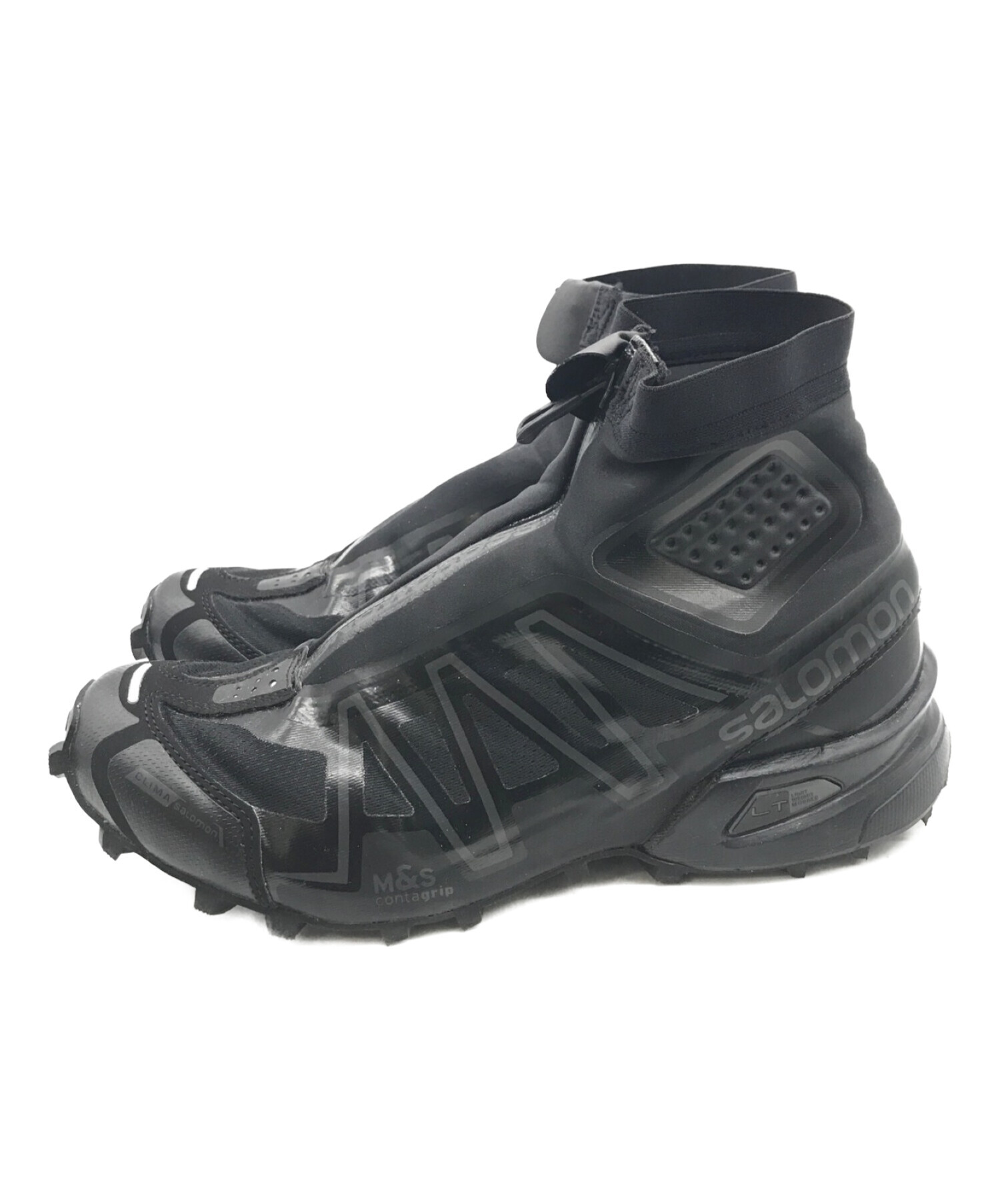 中古・古着通販】SALOMON (サロモン) ハイカットスニーカー ブラック