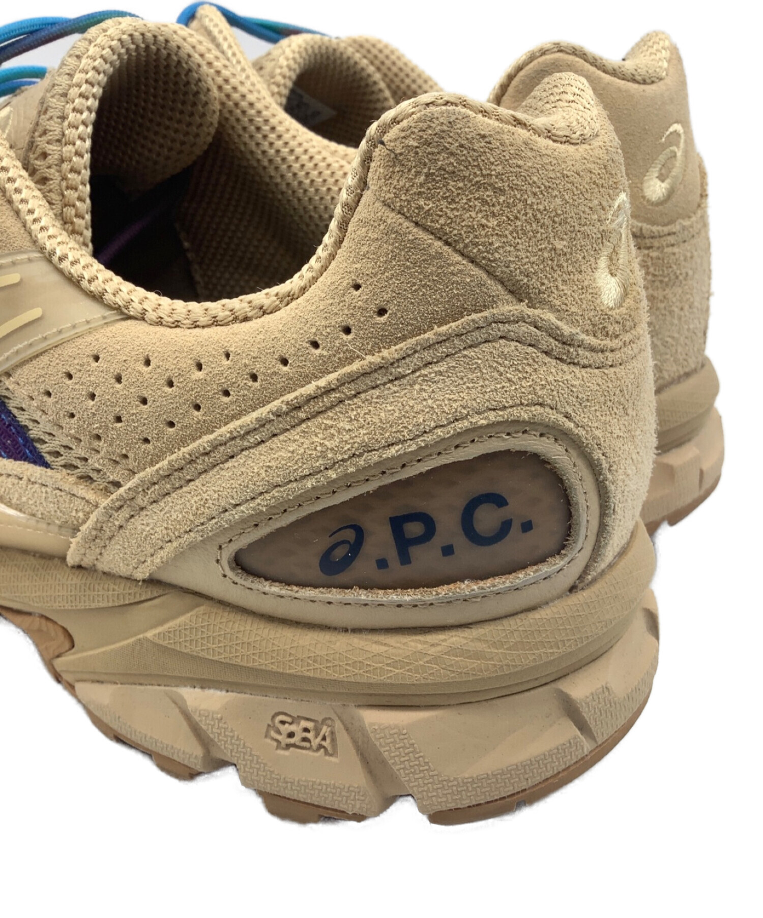 ASICS (アシックス) APC (アーペーセー) スニーカー ブラウン サイズ:28.0