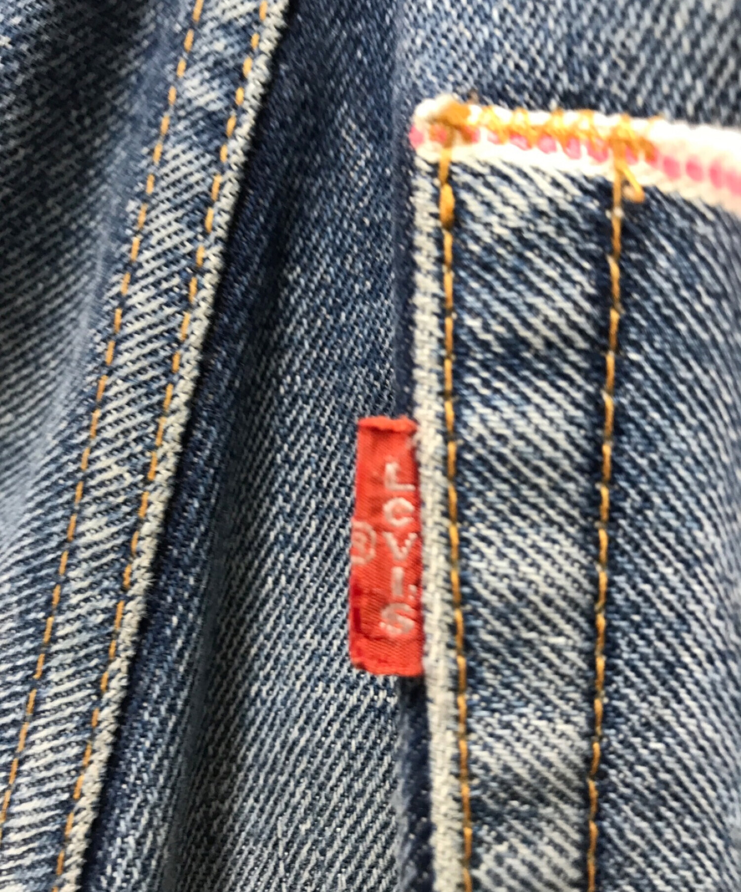 LEVI'S FENOM fragment (リーバイス・フェノム フラグメント) デニムパンツ ブルー サイズ:W30/L31