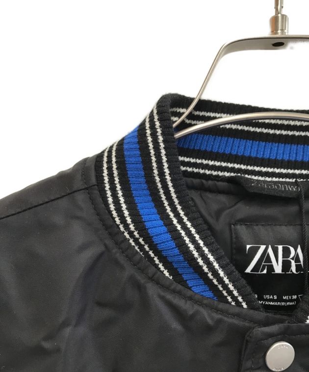 ZARA (ザラ) スタジャン ブラック×パープル×レッド サイズ:S 未使用品