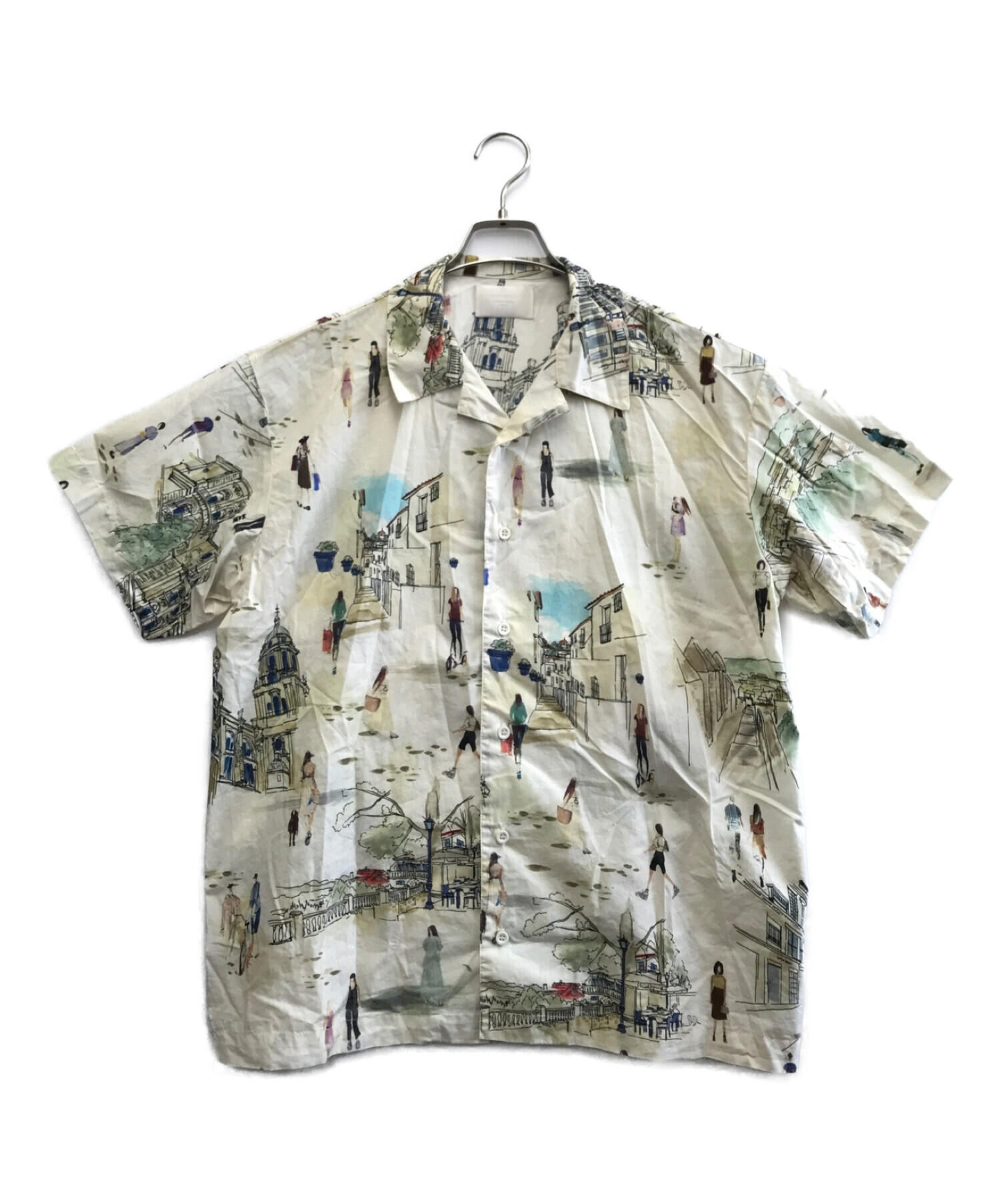 中古・古着通販】AMeLIE (アメリ) MEDI MALAGA OVER SHIRT イエロー