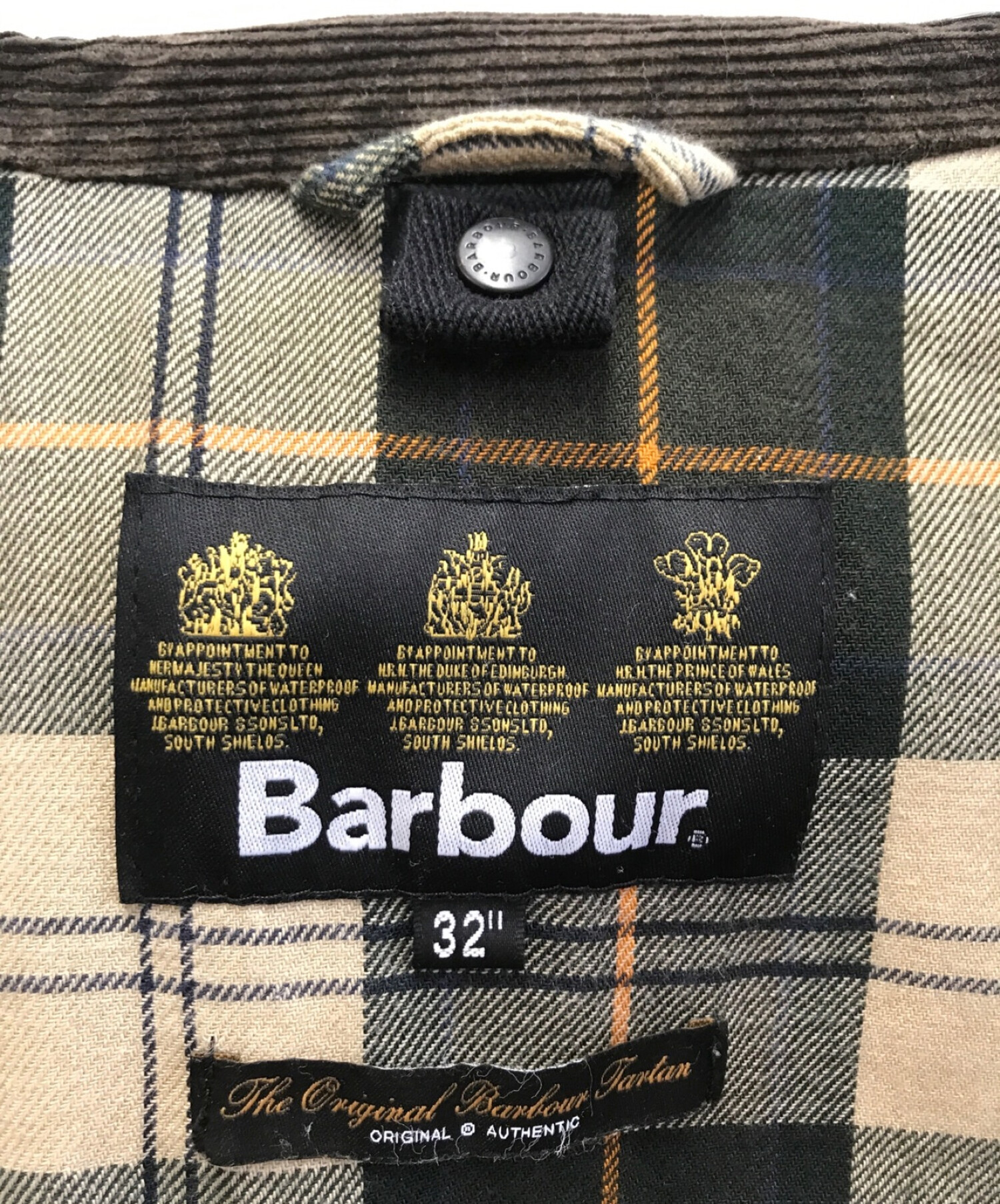 中古・古着通販】Barbour (バブアー) オイルジャケット ベージュ