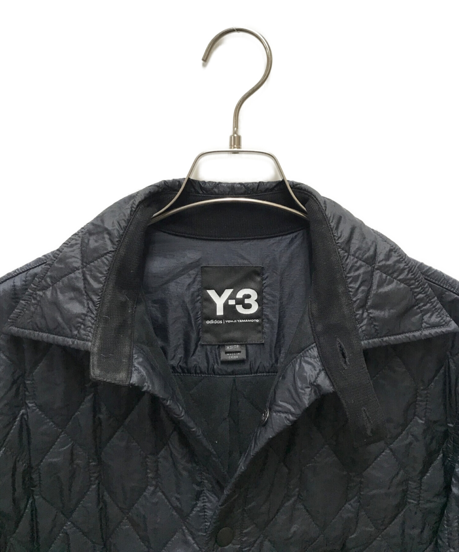 中古・古着通販】Y-3 (ワイスリー) キルティングジャケット ブラック