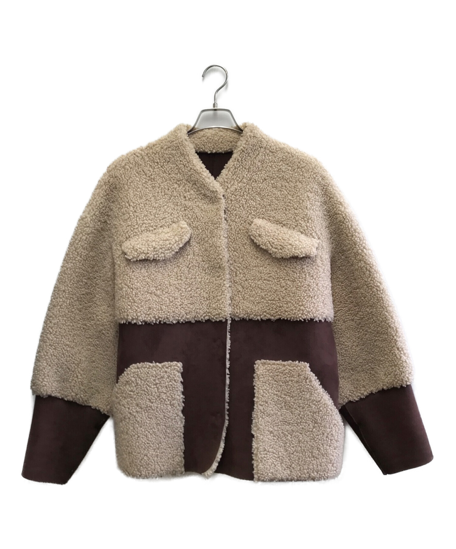 EARIH ECO MOUTON BELTED COAT - tsm.ac.in