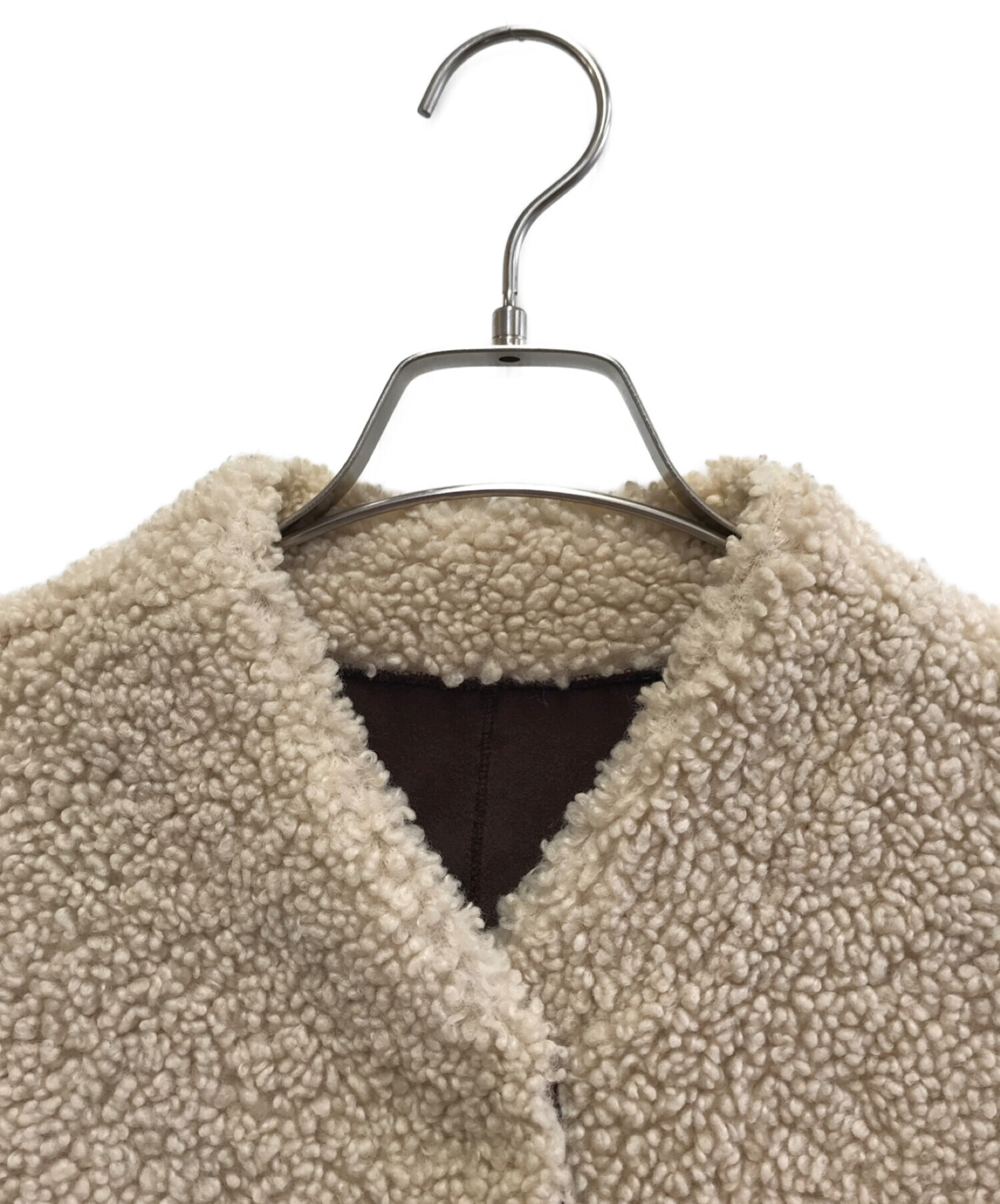 EARIH  ECO MOUTON BELTED COAT