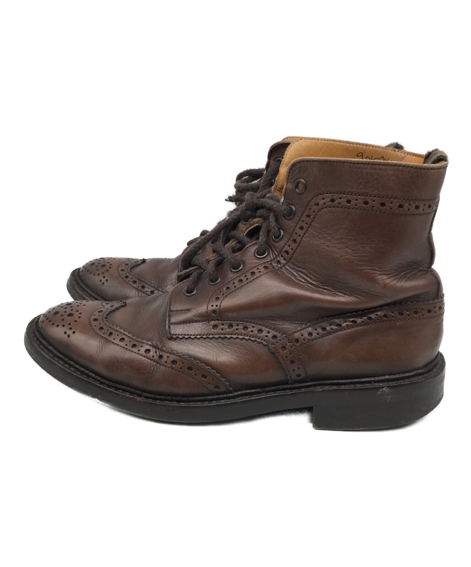 Tricker's (トリッカーズ) カントリーブーツ ブラウン サイズ:9