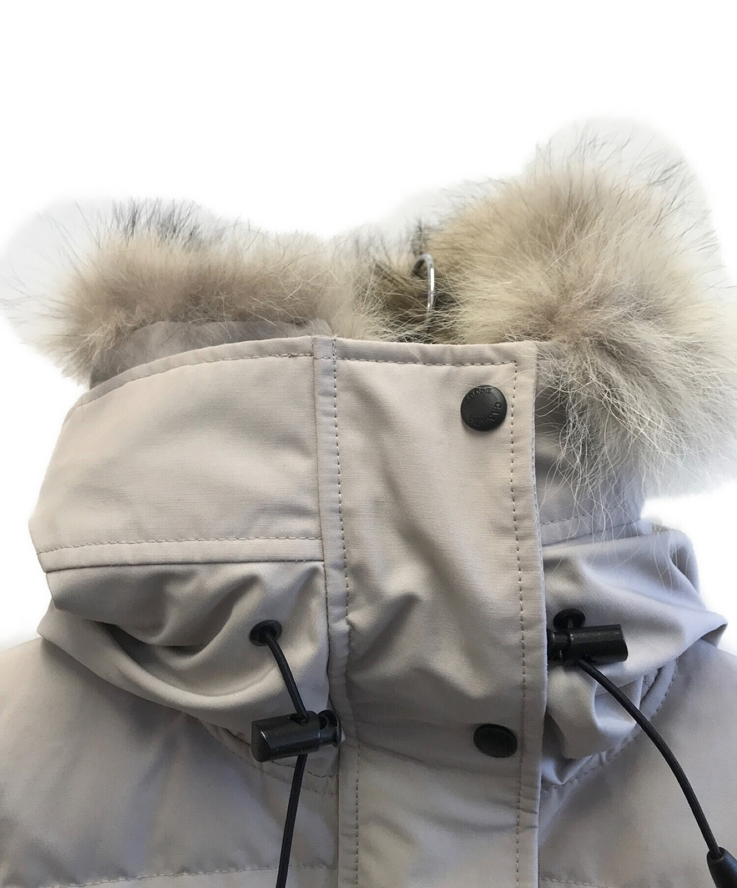 中古・古着通販】CANADA GOOSE (カナダグース) ダウンコート ベージュ