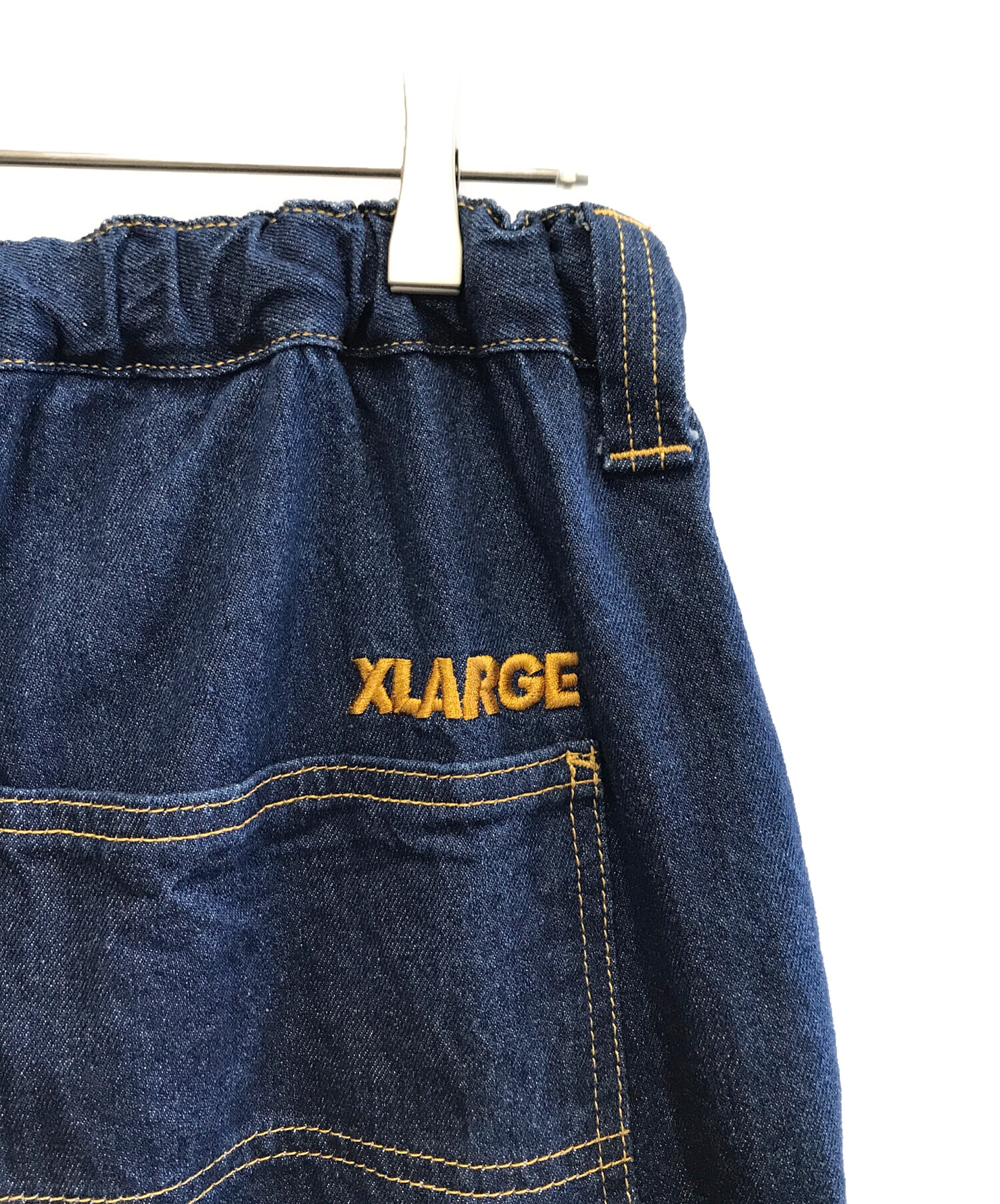 X-LARGE (エクストララージ) イージーデニムパンツ インディゴ サイズ:L