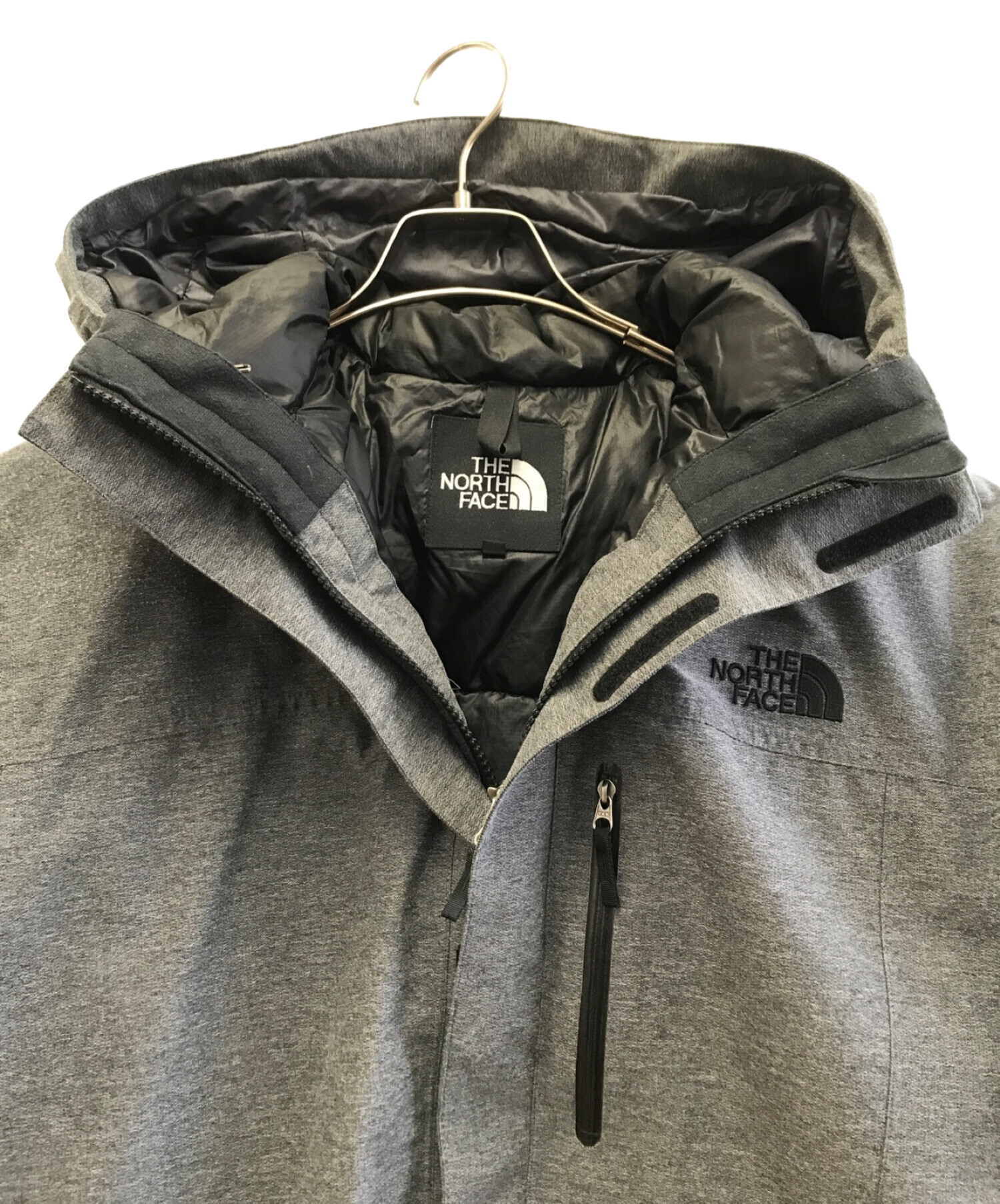 THE NORTH FACE (ザ ノース フェイス) ノベルティゼウストリクライメートジャケット グレー サイズ:L