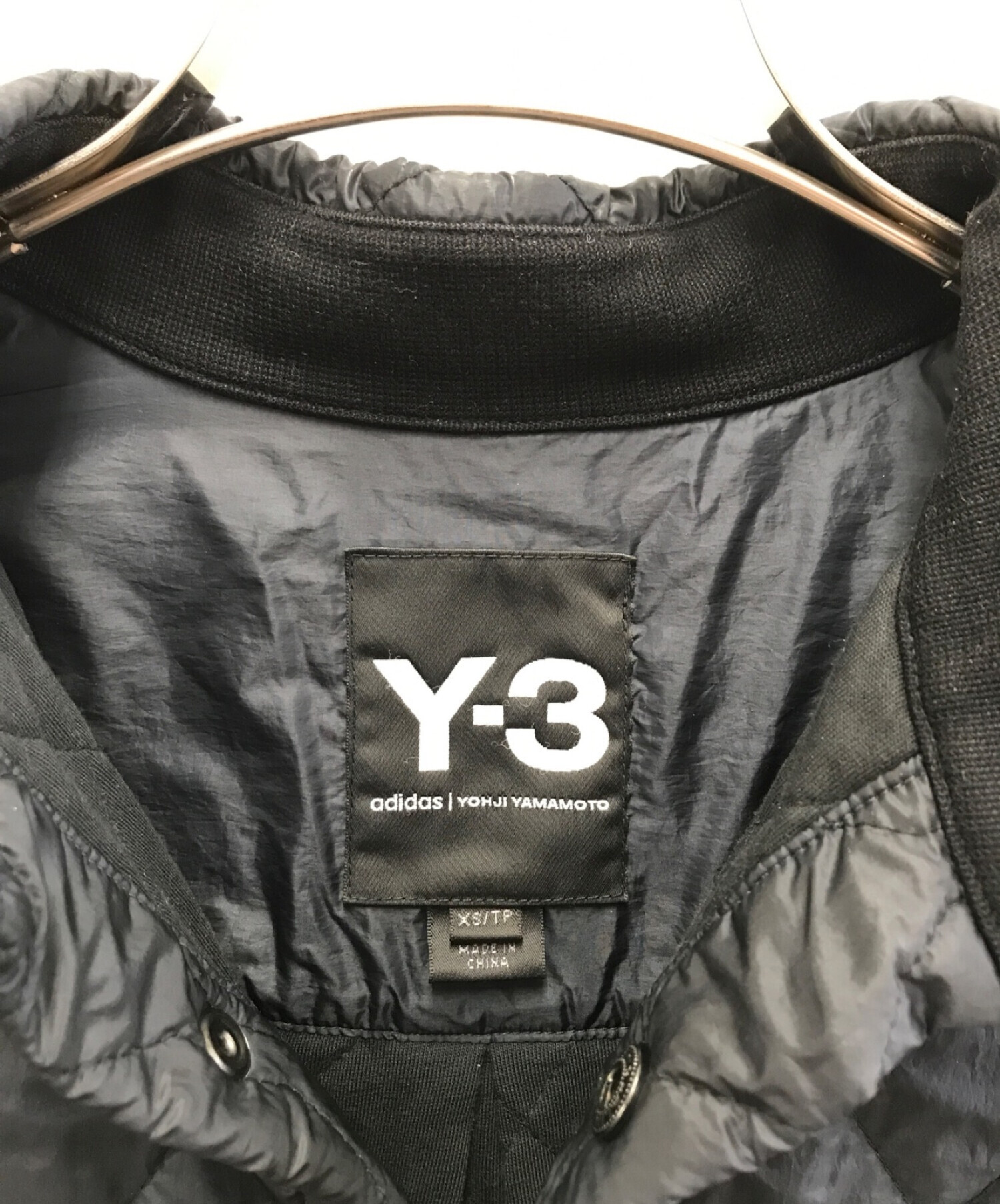 Y-3 (ワイスリー) adidas (アディダス) キルティングジャケット ネイビー サイズ:XS