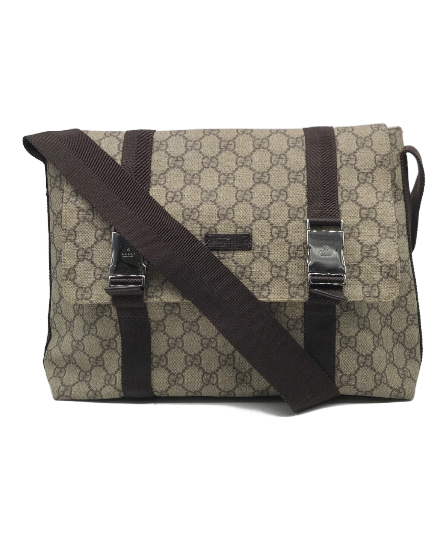 中古・古着通販】GUCCI (グッチ) メッセンジャーバッグ ベージュ｜ブランド・古着通販 トレファク公式【TREFAC FASHION】スマホサイト