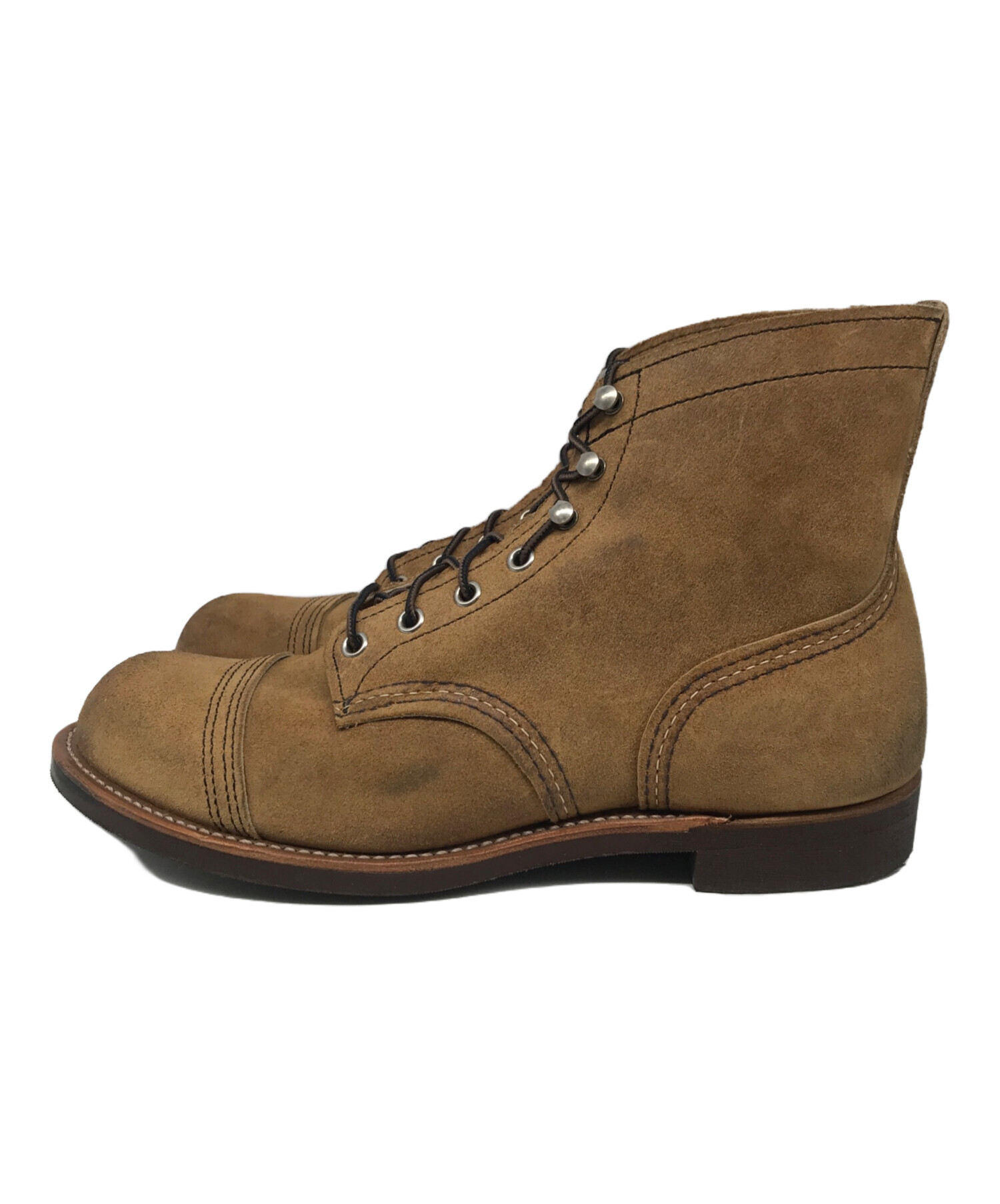 中古・古着通販】RED WING (レッドウィング) アイアンレンジャー ホーソーン ミュールスキナー ブラウン サイズ:US9.5｜ブランド・古着通販  トレファク公式【TREFAC FASHION】スマホサイト