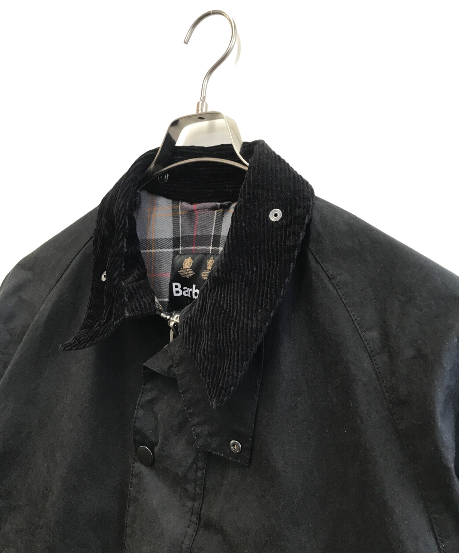 中古・古着通販】Barbour (バブアー) トランスポートワックスジャケット ブラック サイズ:40｜ブランド・古着通販  トレファク公式【TREFAC FASHION】スマホサイト