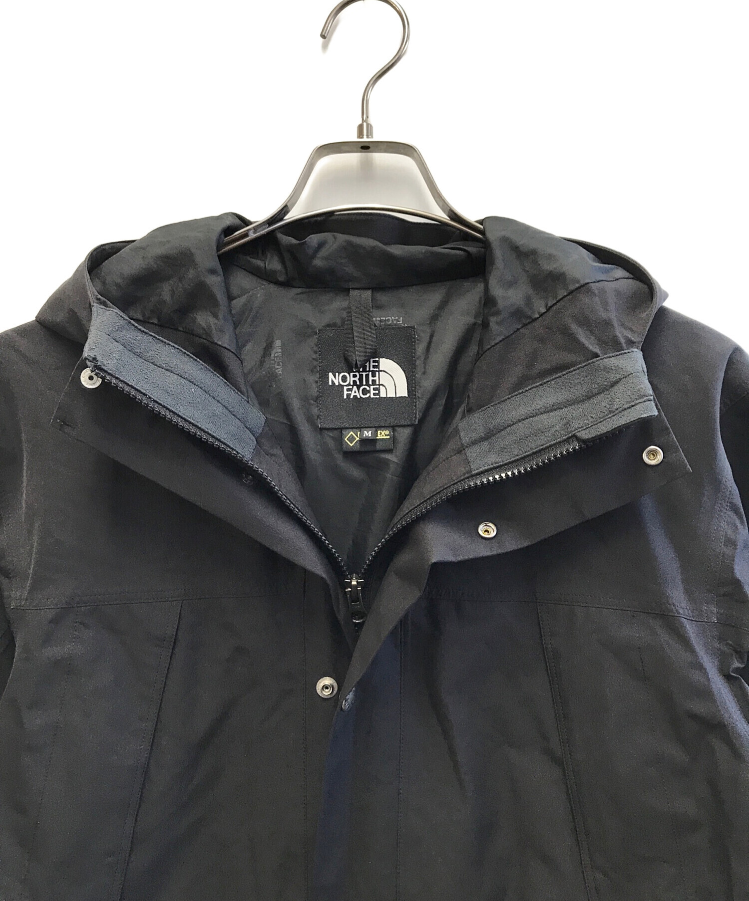 中古・古着通販】THE NORTH FACE (ザ ノース フェイス) マウンテンエクスプローラーパーカ ブラック サイズ:M｜ブランド・古着通販  トレファク公式【TREFAC FASHION】スマホサイト