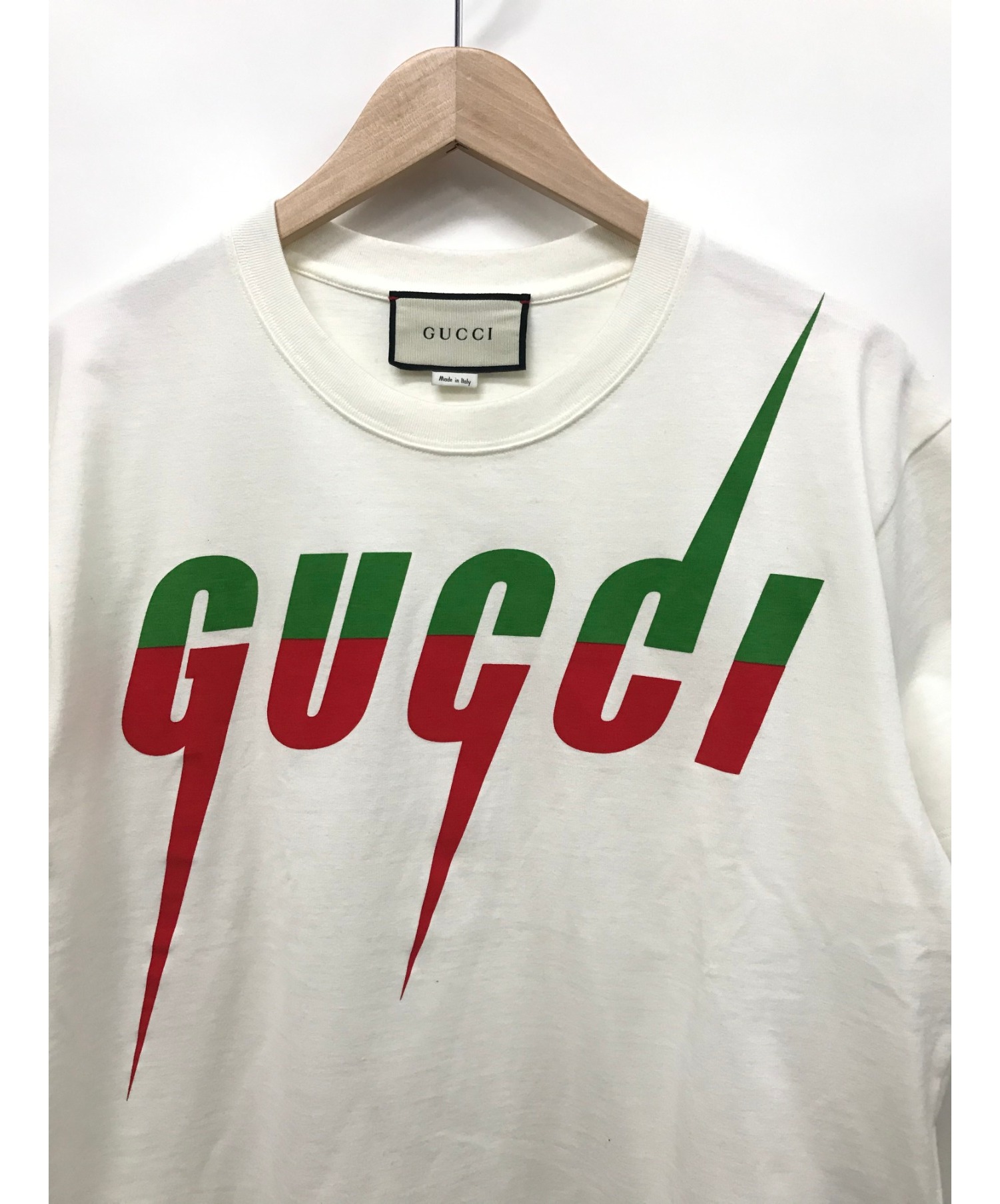 GUCCI (グッチ) Tシャツ ホワイト サイズ:XS 170/88A 夏物