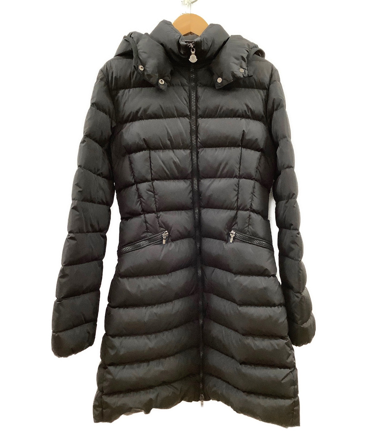 中古・古着通販】MONCLER (モンクレール) ダウンコート ブラック