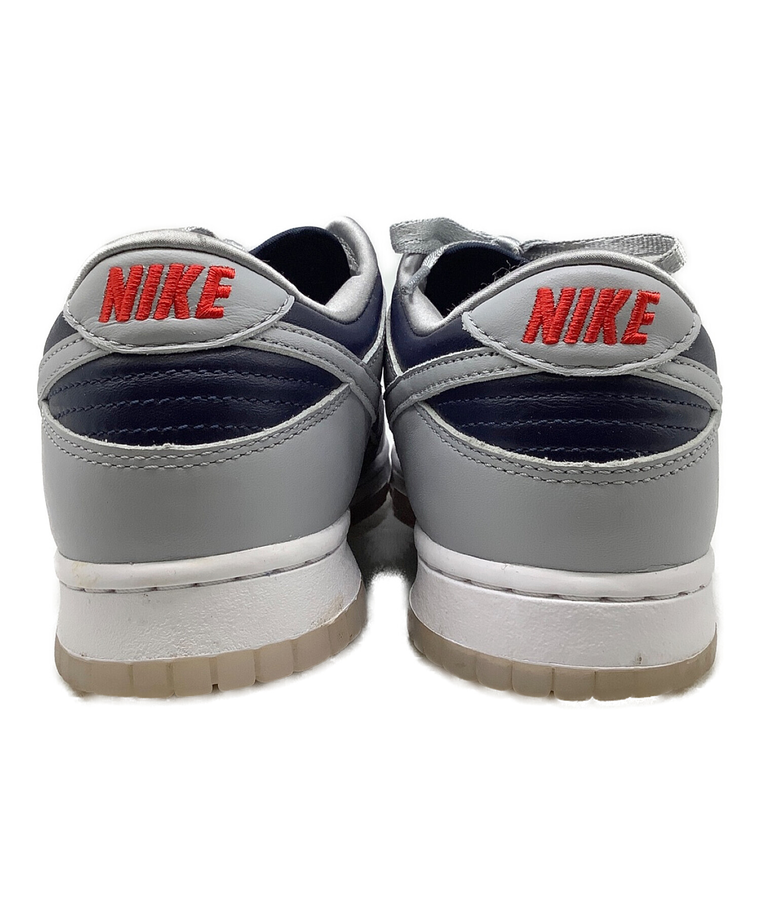 中古・古着通販】NIKE (ナイキ) Dunk Low EMB グレー×ネイビー サイズ