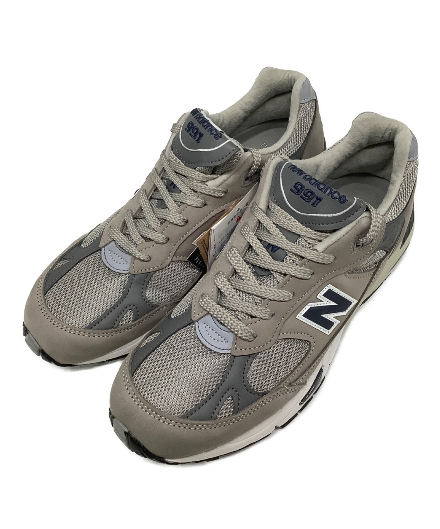 NEW BALANCE (ニューバランス) スニーカー グレー サイズ:27.5 未使用品