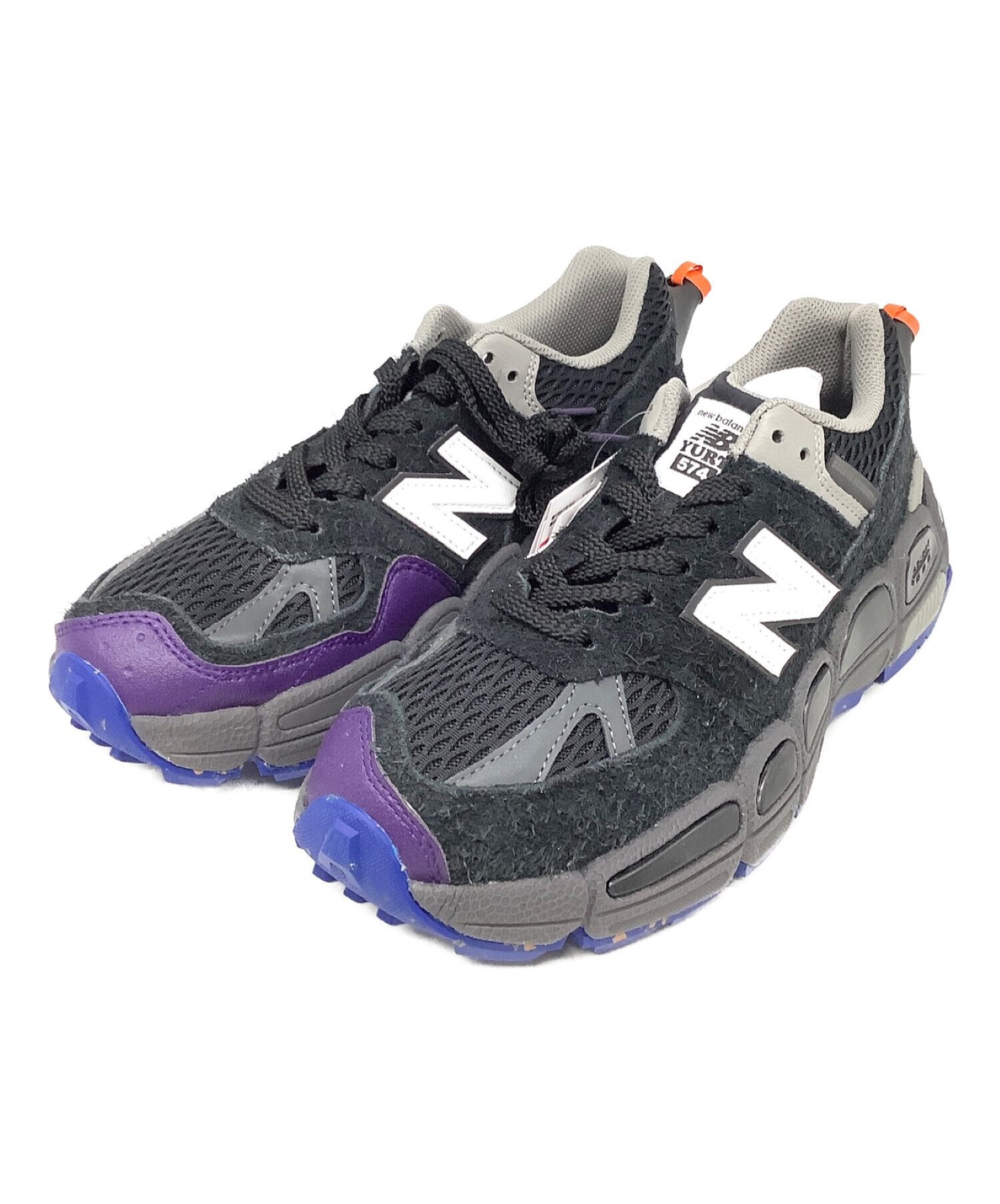 NEW BALANCE (ニューバランス) MS574YSE ブラック×パープル サイズ:28cm 未使用品