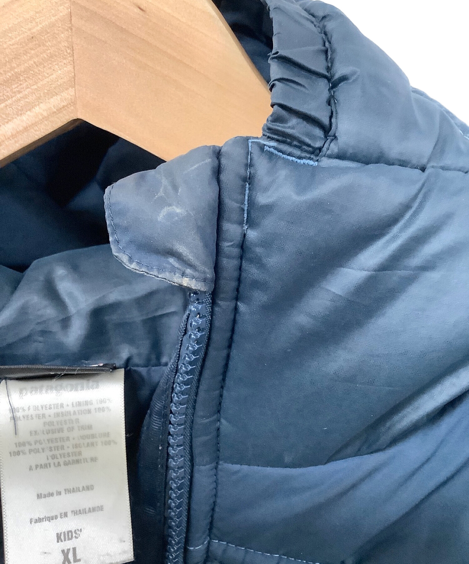 中古・古着通販】Patagonia (パタゴニア) 中綿ジャケット ネイビー