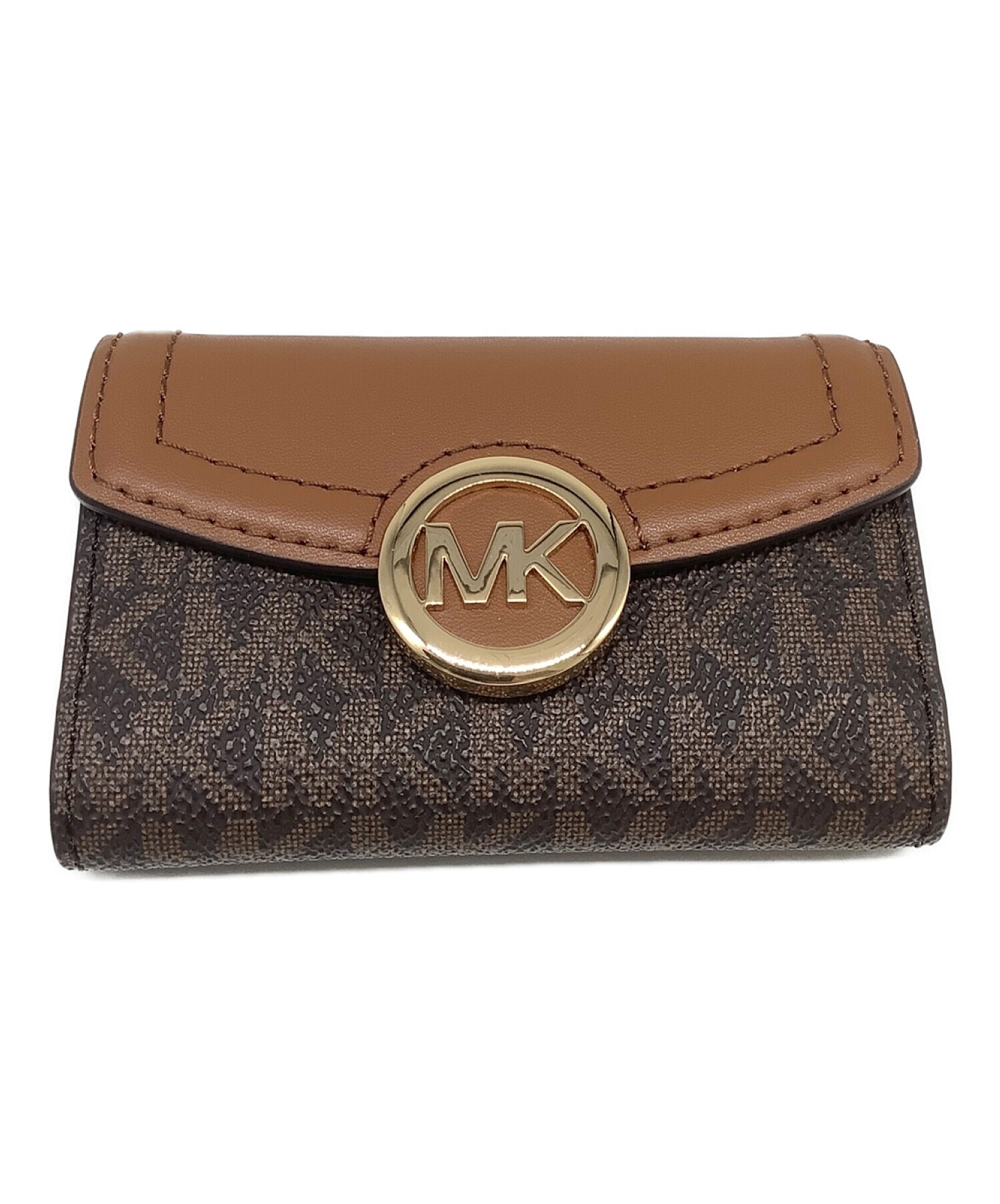 MICHAEL KORS (マイケルコース) 6連キーケース ブラウン×ブラック