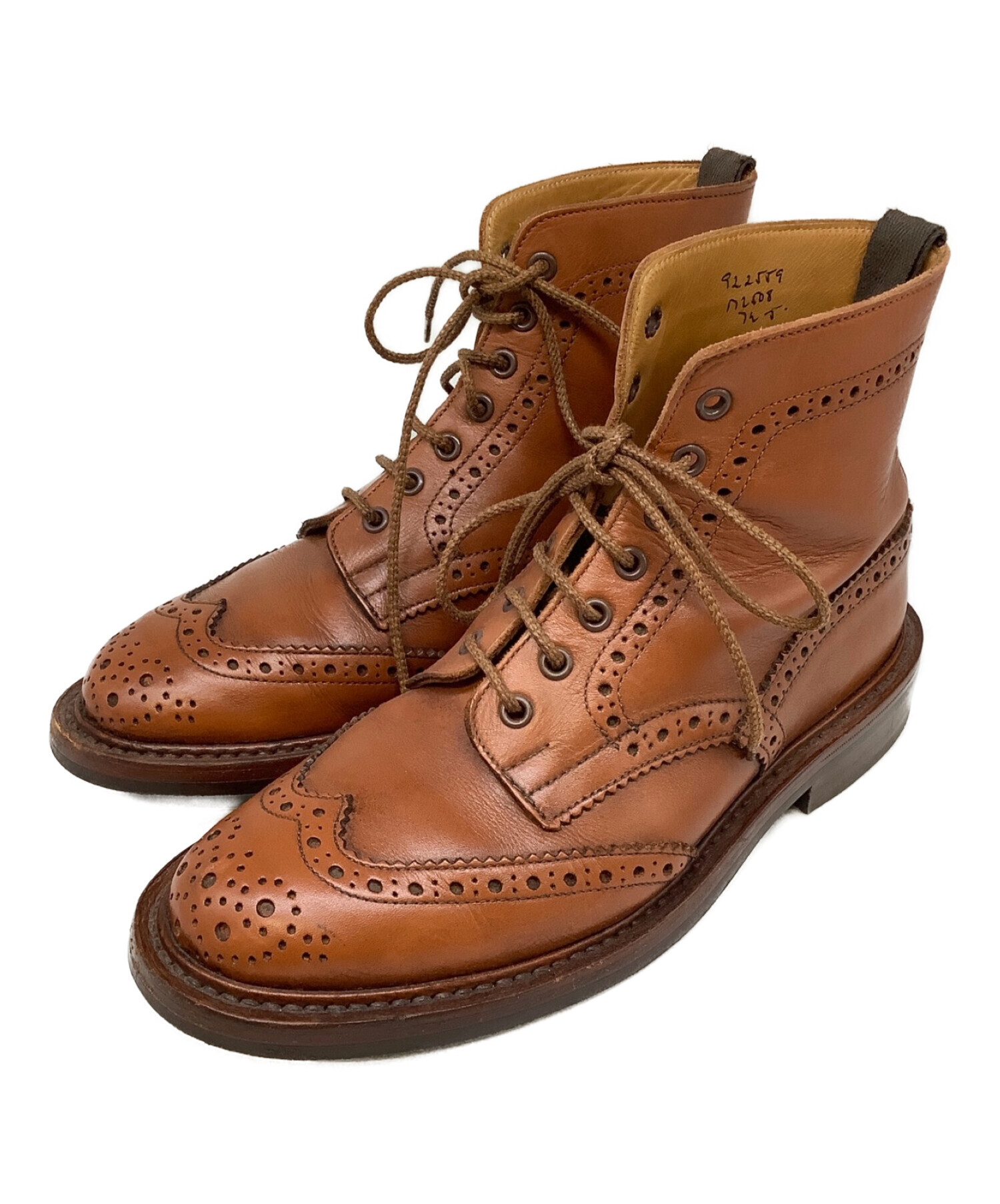 中古・古着通販】Tricker's (トリッカーズ) カントリーブーツ ブラウン