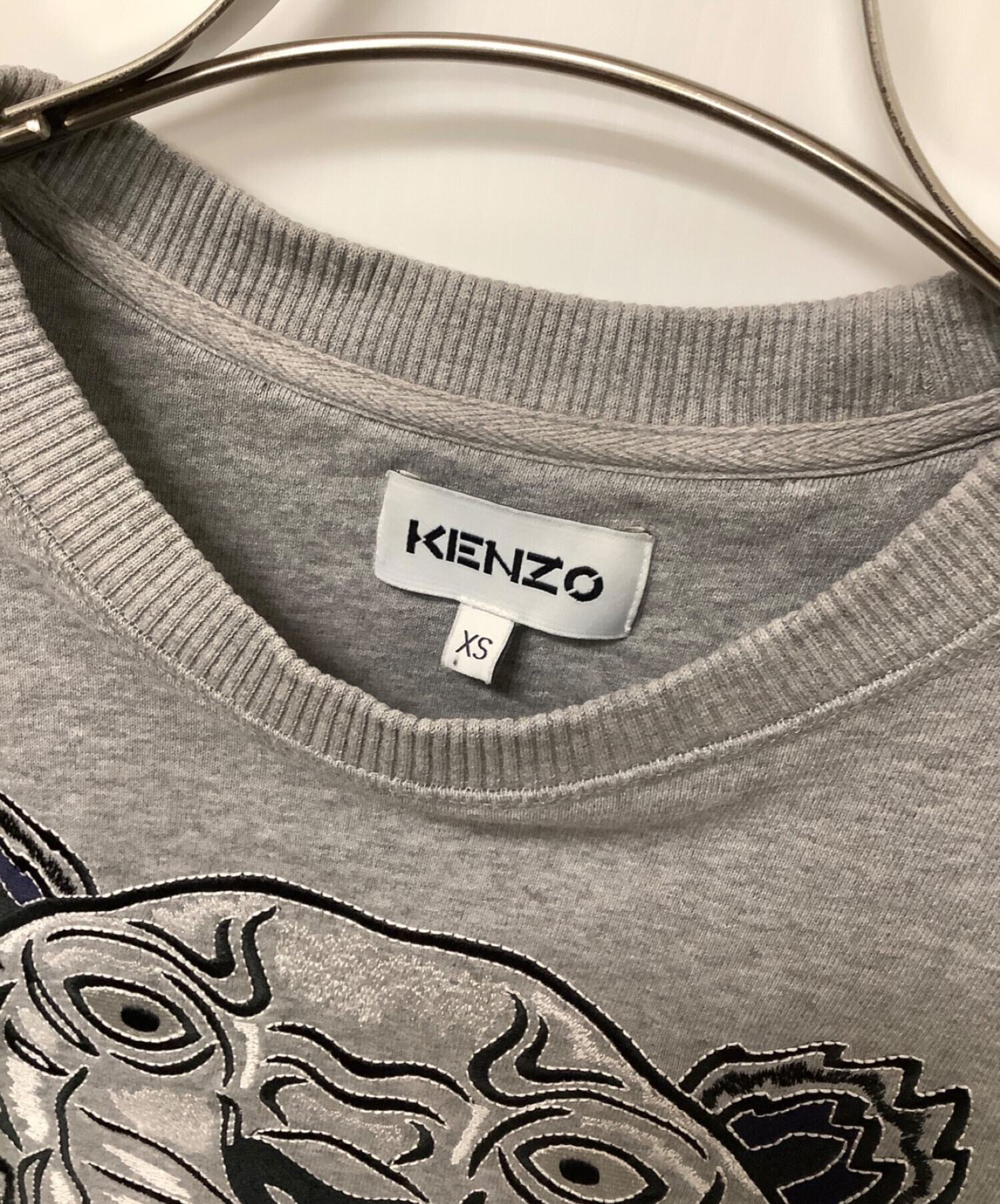中古・古着通販】KENZO (ケンゾー) スウェット グレー サイズ:XS