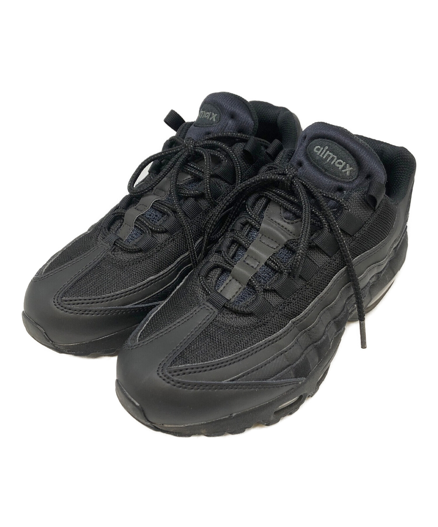 中古・古着通販】NIKE (ナイキ) AIR MAX 95 ESSENTIAL ブラック サイズ