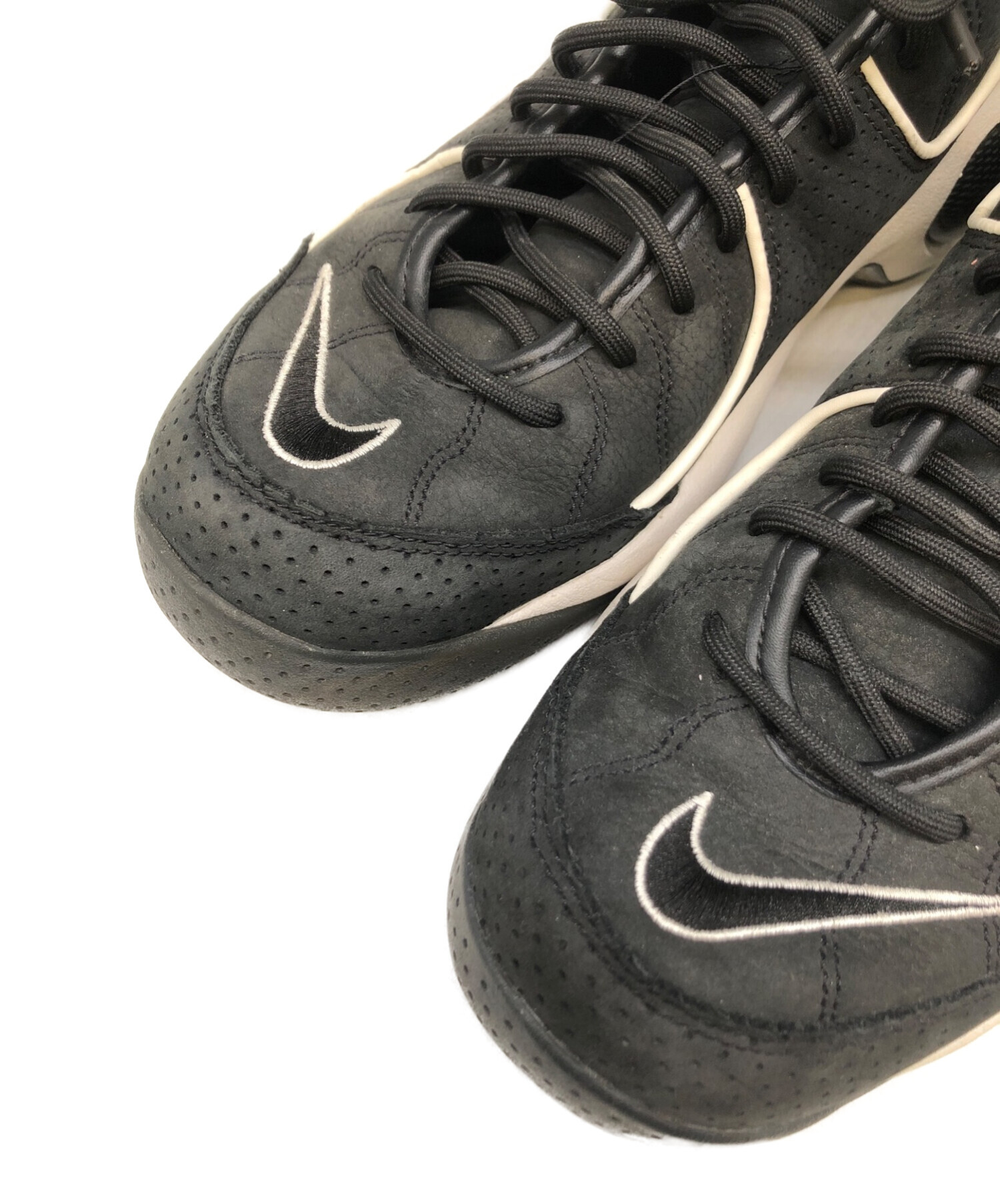 中古・古着通販】NIKE (ナイキ) スニーカー ブラック×ホワイト サイズ