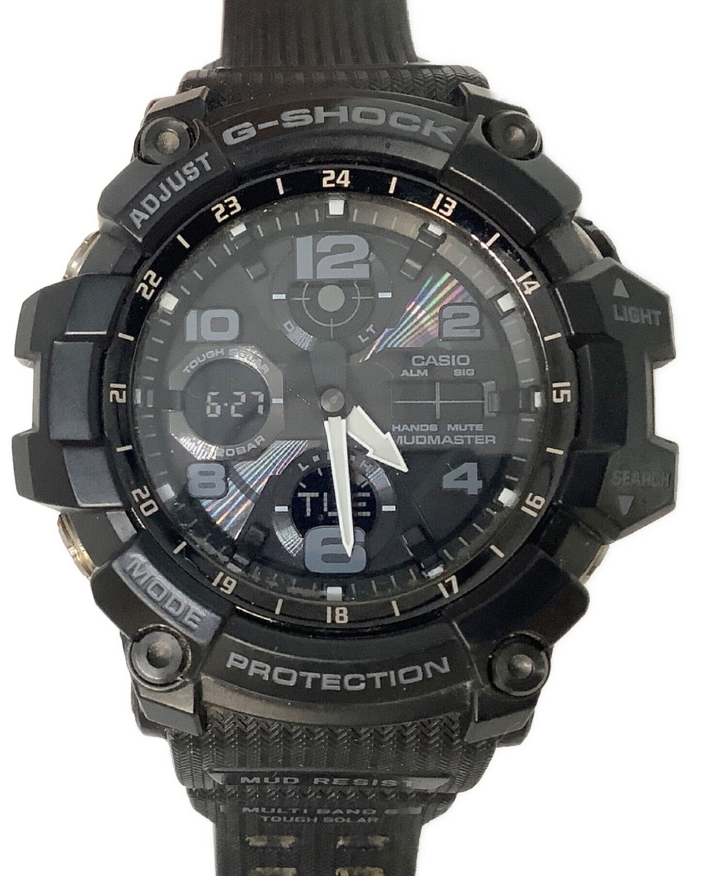 〇〇CASIO カシオ G-SHOCK Gショック マッドマスター マスターオブGランド 腕時計 GWG-100-1AJF ブラック