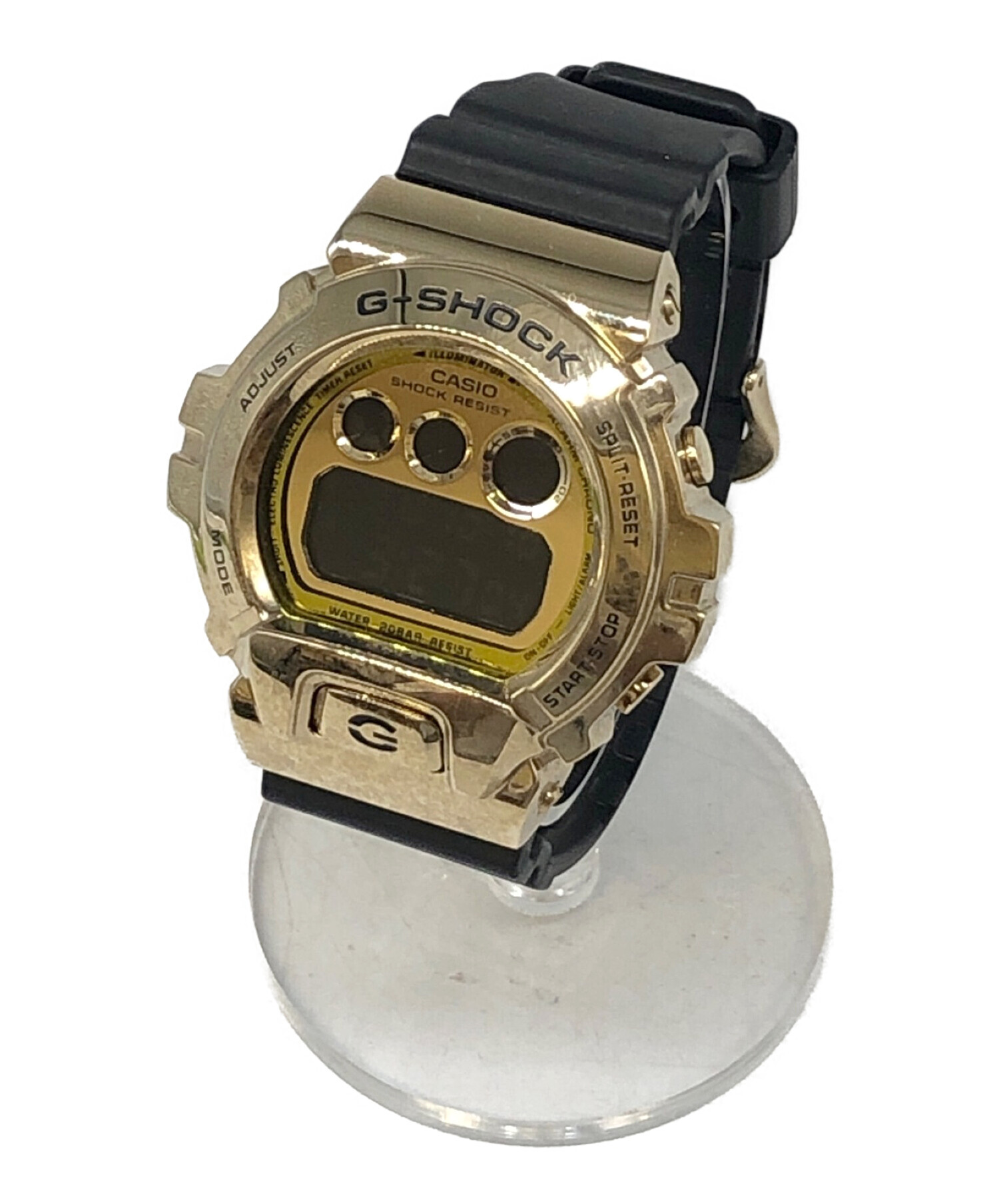 CASIO (カシオ) G-SHOCK / メタルベゼルゴールド ブラック×ゴールド