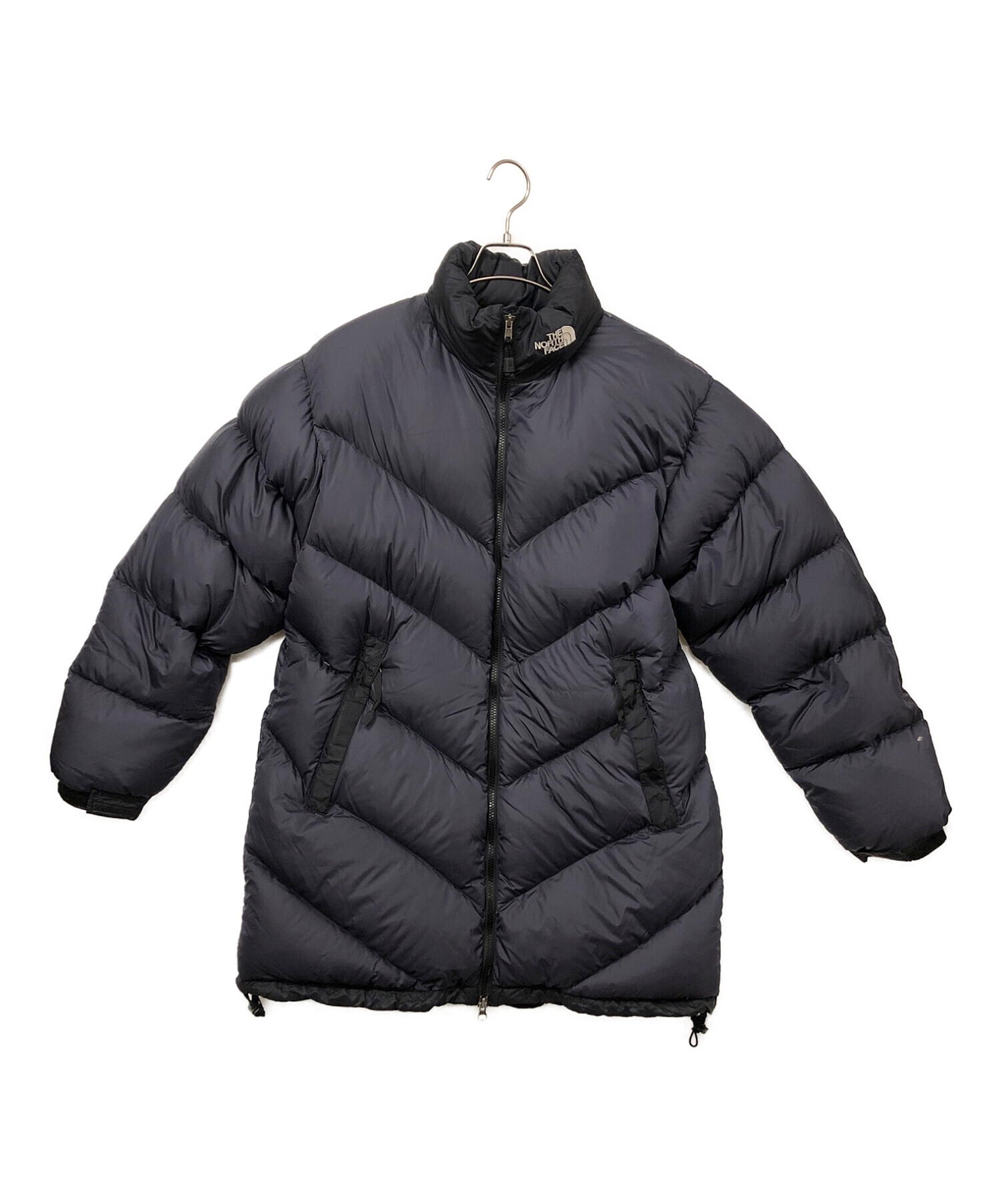 THE NORTH FACE (ザ ノース フェイス) ダウンコート パープル×ブラック サイズ:M