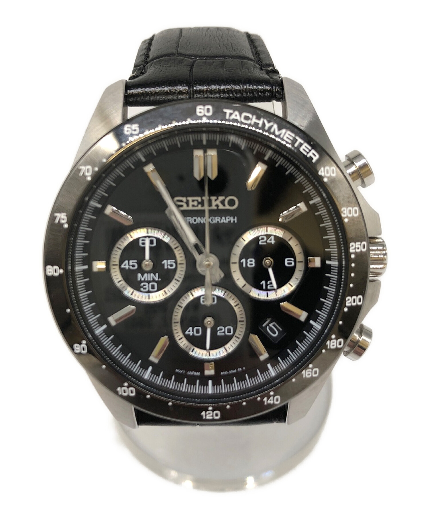 中古・古着通販】SEIKO (セイコー) 腕時計 ブラック｜ブランド・古着