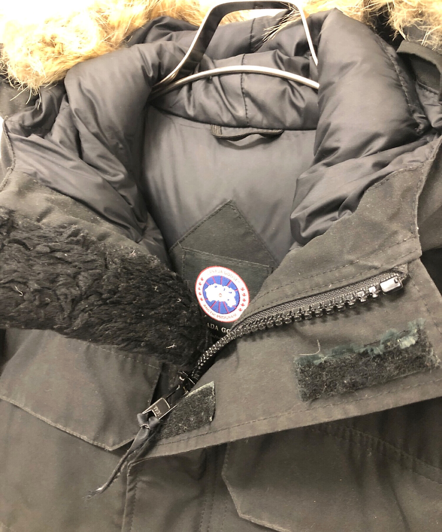 CANADA GOOSE (カナダグース) CITADEL PARKA ブラック サイズ:M