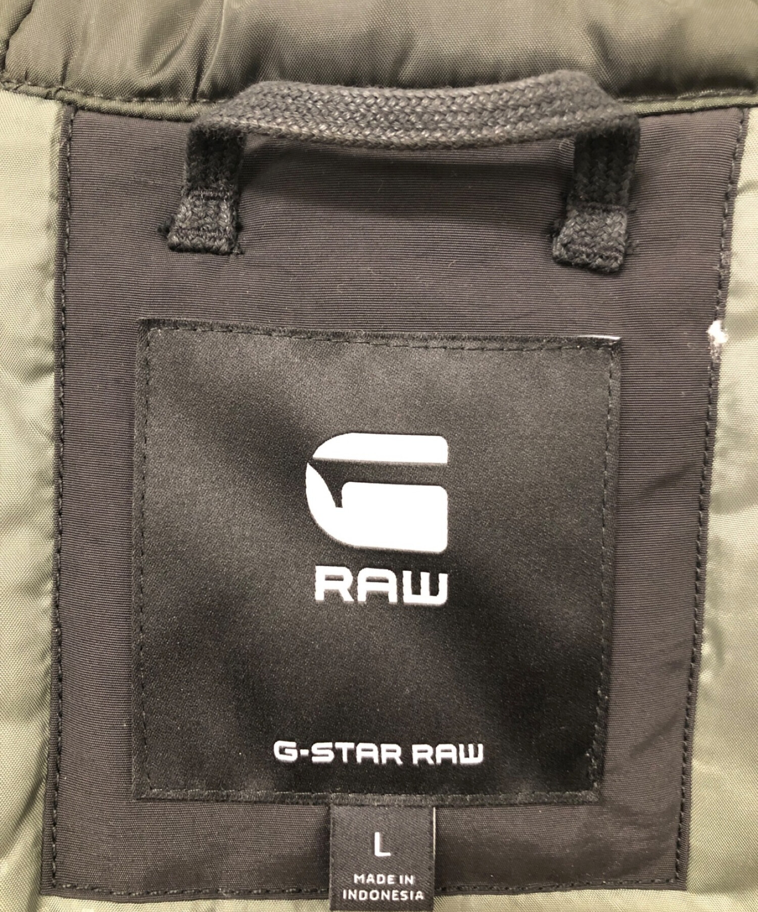 G-STAR RAW (ジースターロゥ) VODAN PDD HDD PARKA ブラック サイズ:L