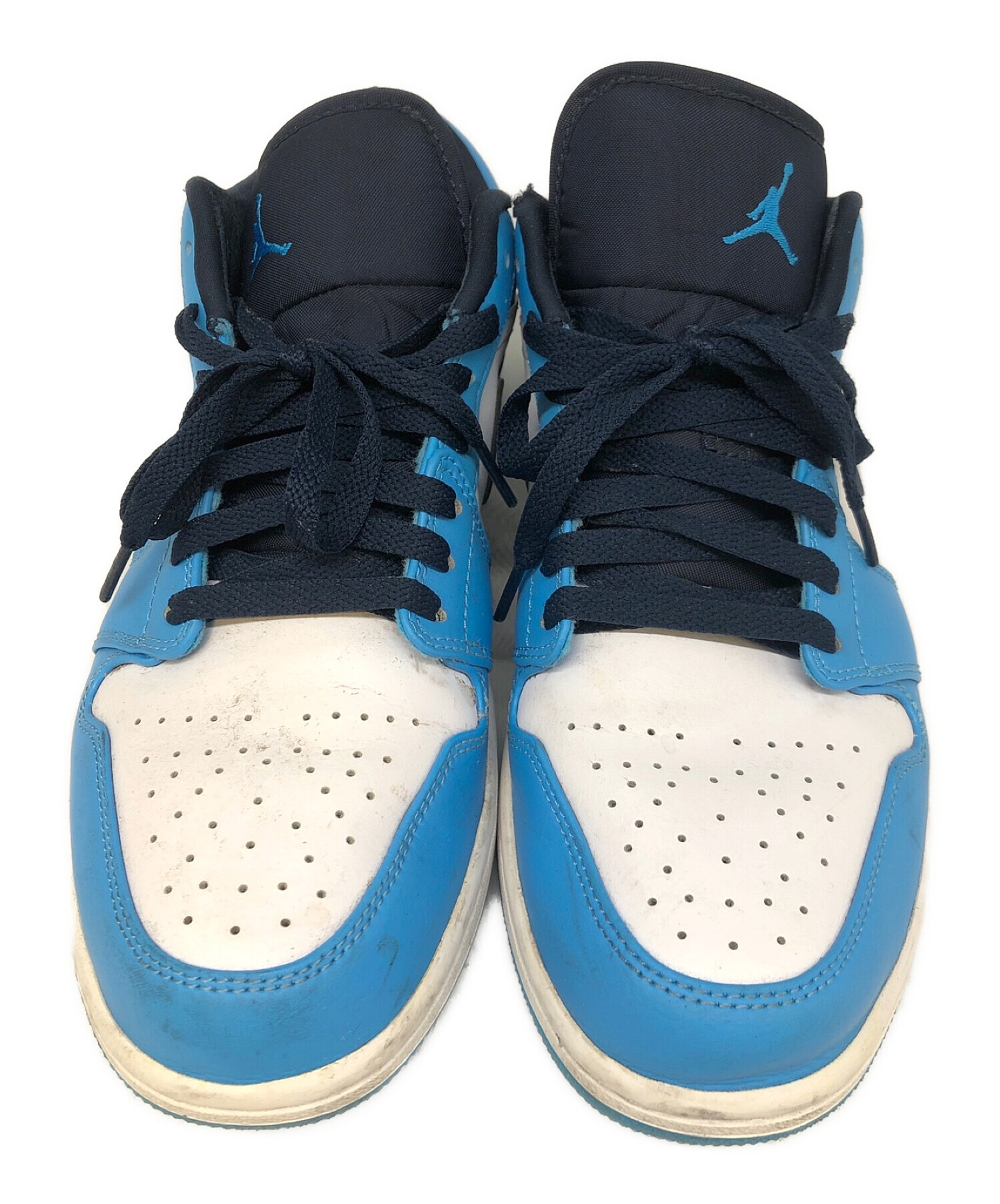 中古・古着通販】NIKE (ナイキ) AIR JORDAN1 水色×ホワイト サイズ