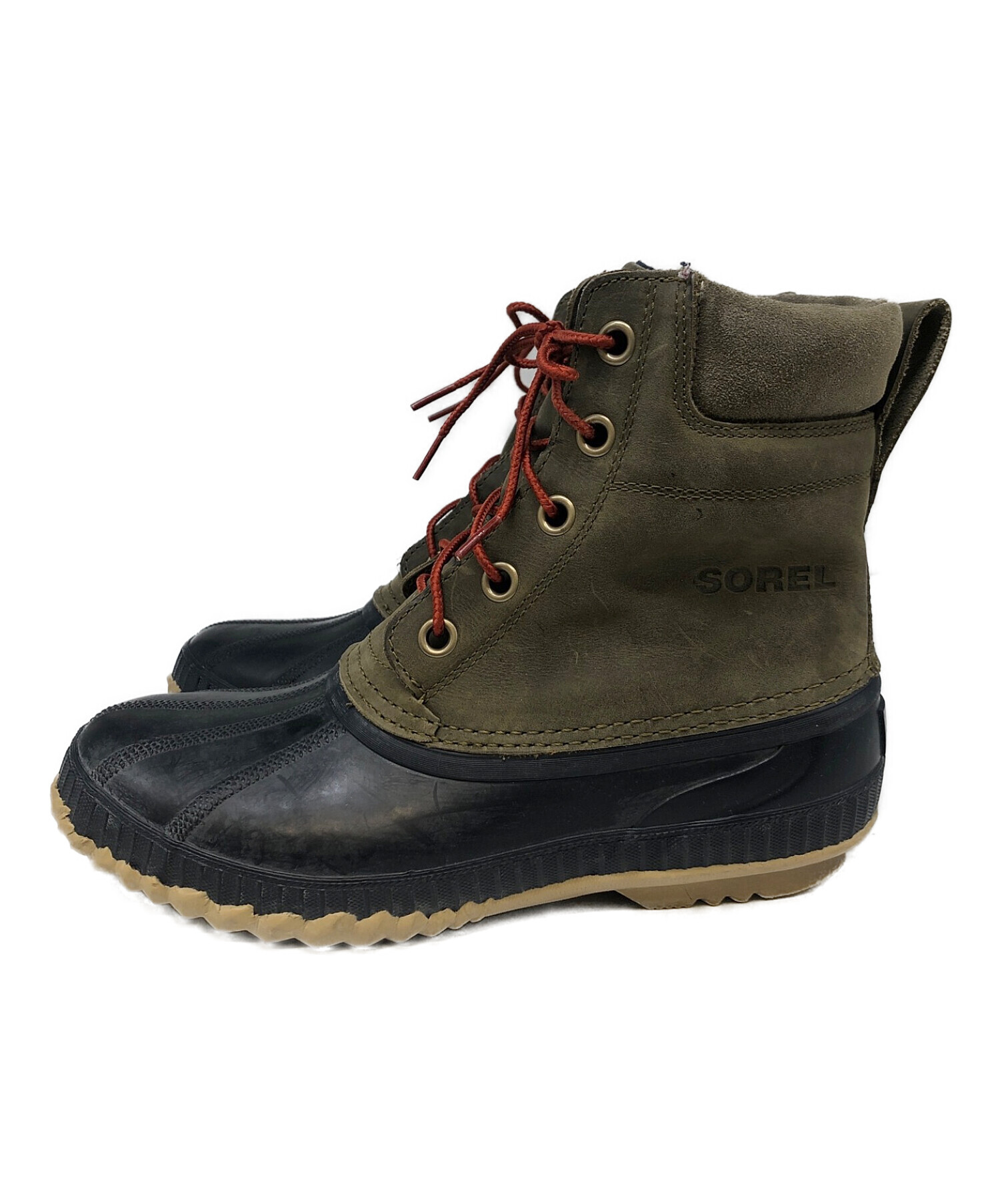 中古・古着通販】SOREL (ソレル) ブーツ オリーブ×ネイビー サイズ:US