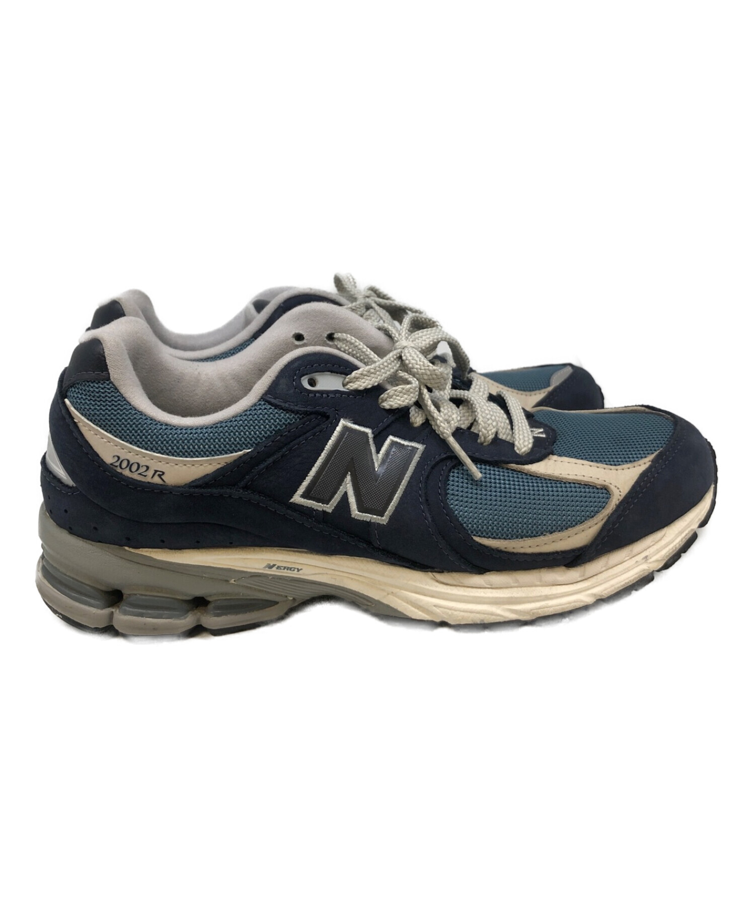 NEW BALANCE (ニューバランス) スニーカー ネイビー×ブルー サイズ:27cm